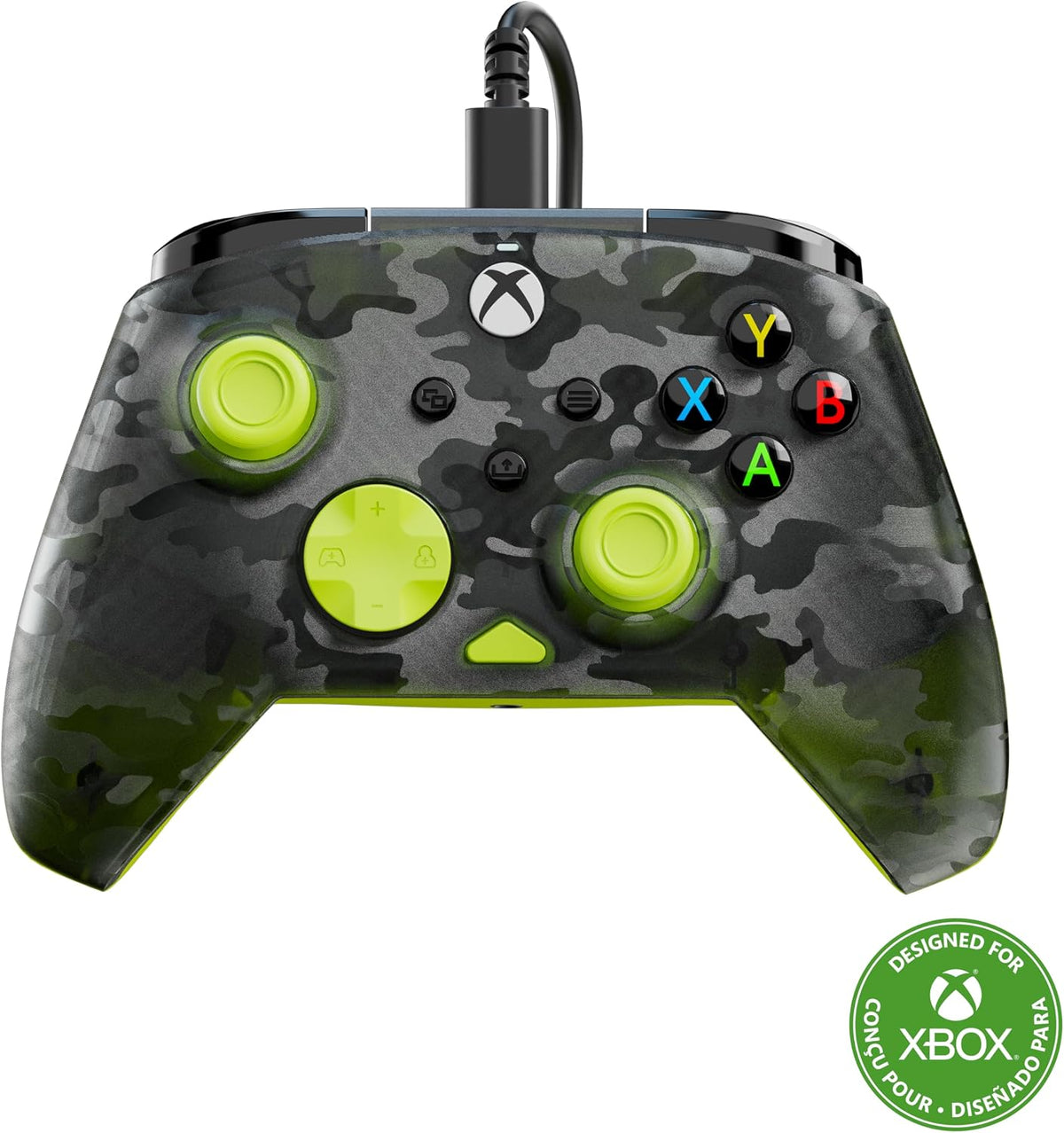 Turtle Beach Rematch Core Black Wired Gaming Controller with Audio Controls, Rumble Motors and Hall Effect Thumbsticks – Licensed for Xbox Series X or S, Xbox One and Windows PCs
