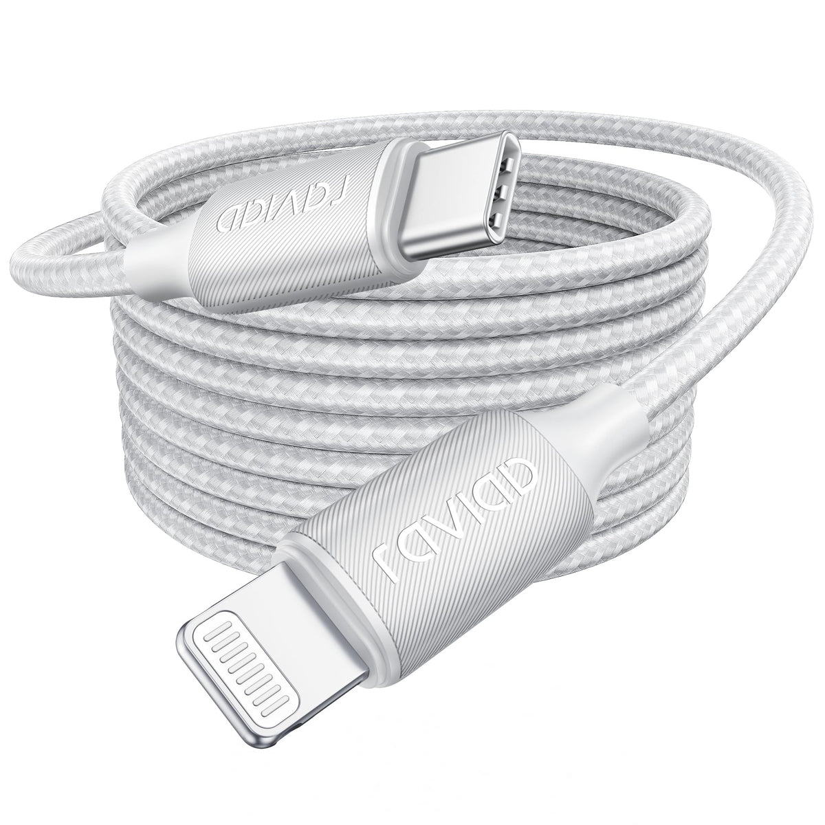 RAVIAD USB C to Lightning Cable 1M [MFi Certified]iPhone Fast Charger Cable