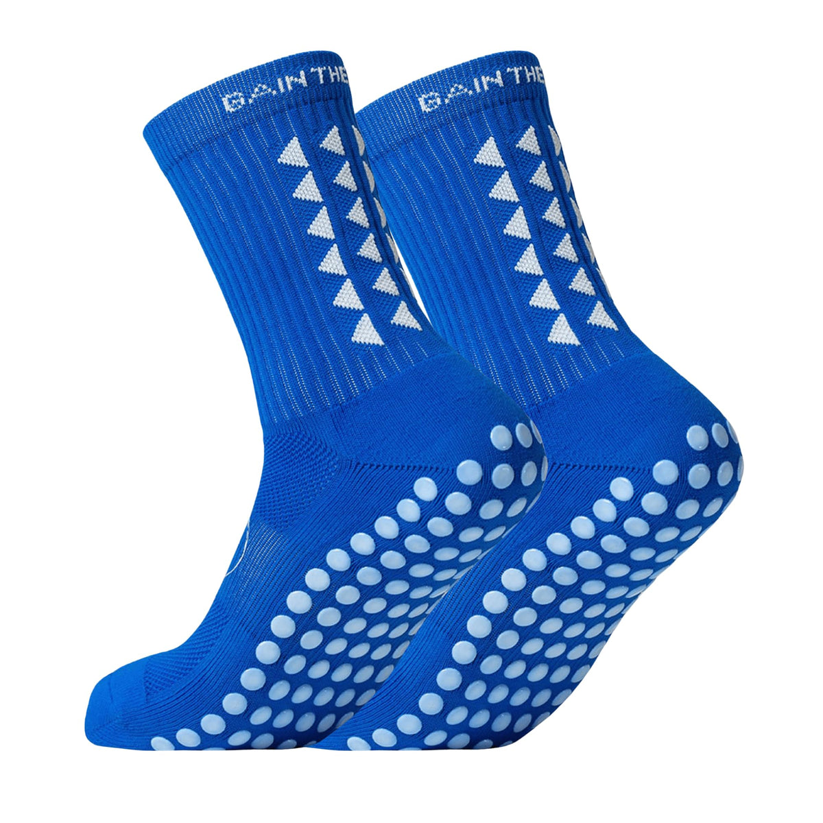 Gain The Edge Football Grip Socks 3.0-2pc and 4pc Set - Non Slip Football Socks - Updated Model