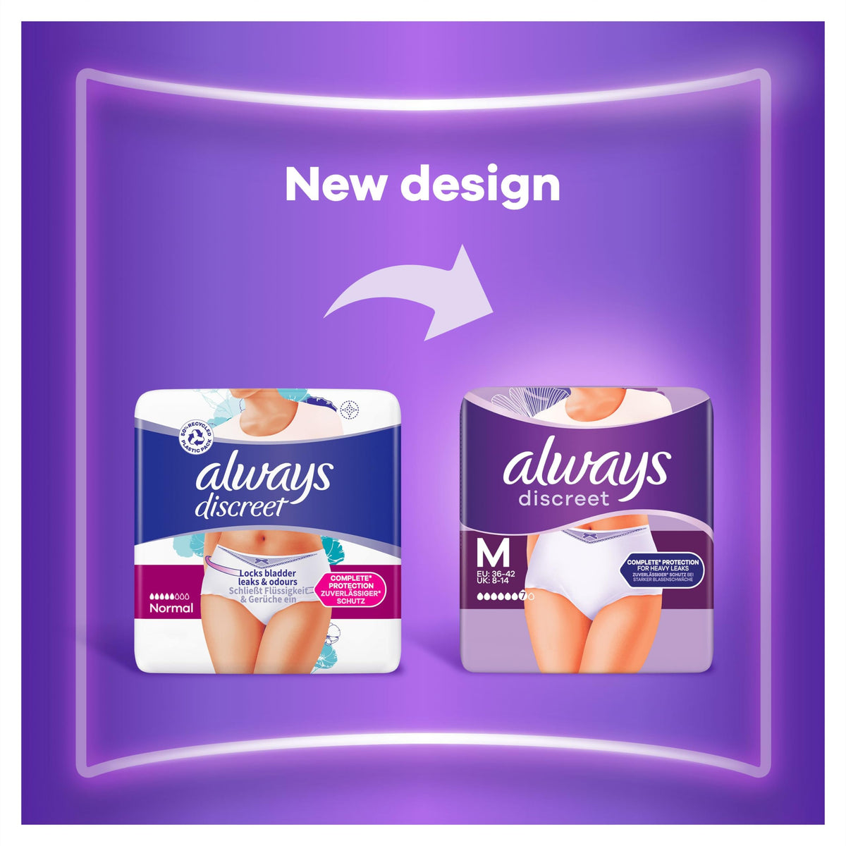 Always Discreet Pants Plus Large 32 Pants (8ct X 4)