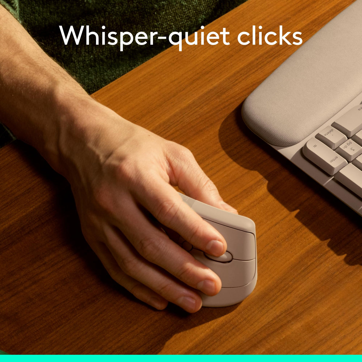 Logitech Wave Keys & Lift Vertical Mouse