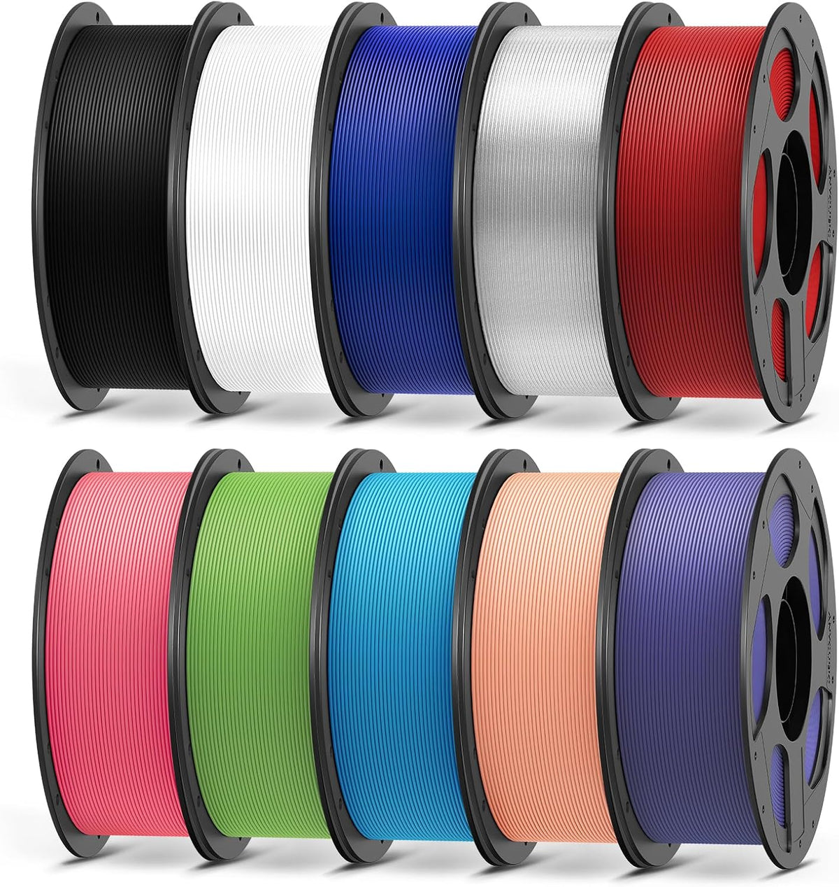 ANYCUBIC PLA 3D Printer Filament 1.75mm, 10KG Multicolor Combination