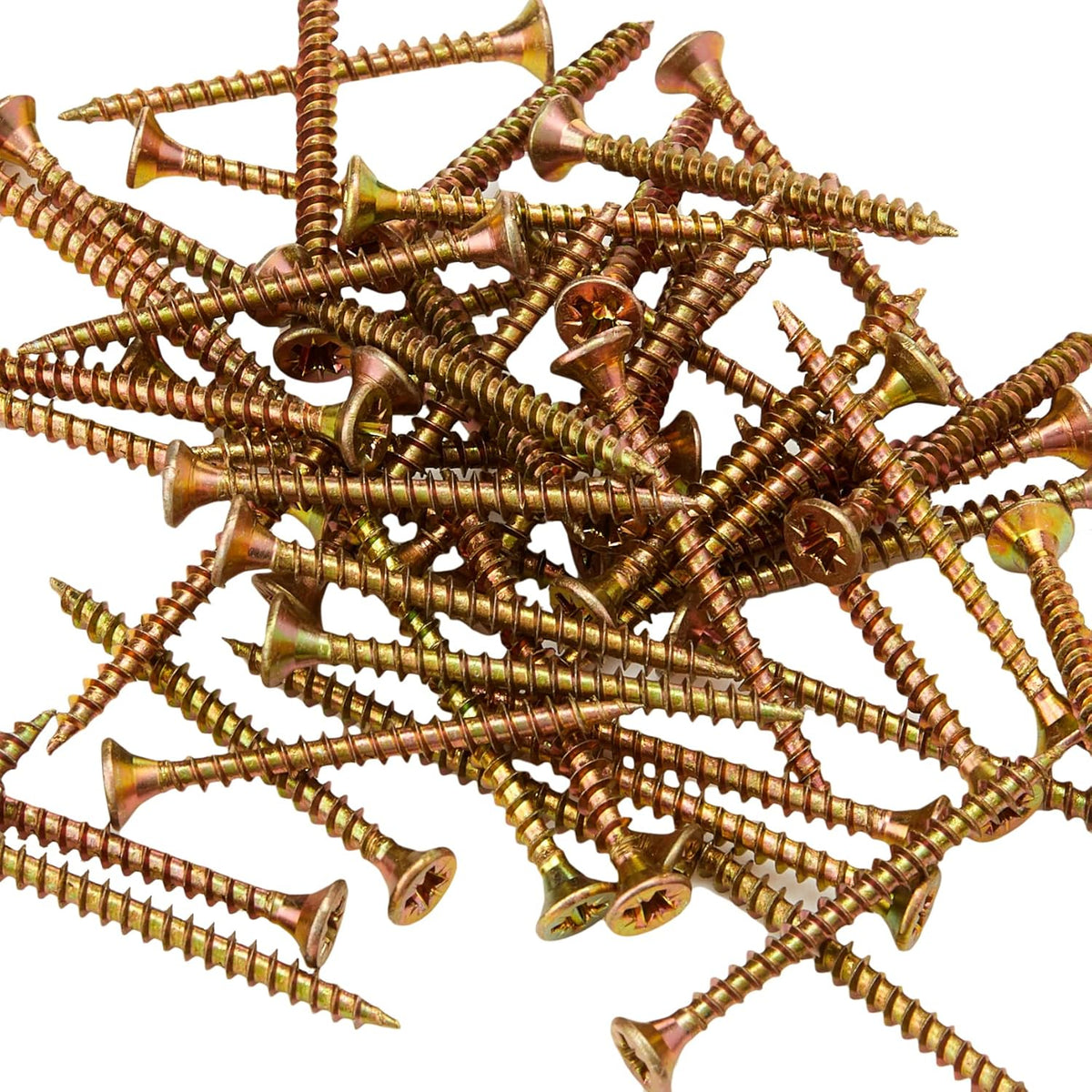 ForgeFix Multi-Purpose Single Thread Screws | 3.5 x 40mm | Zinc | Box 200