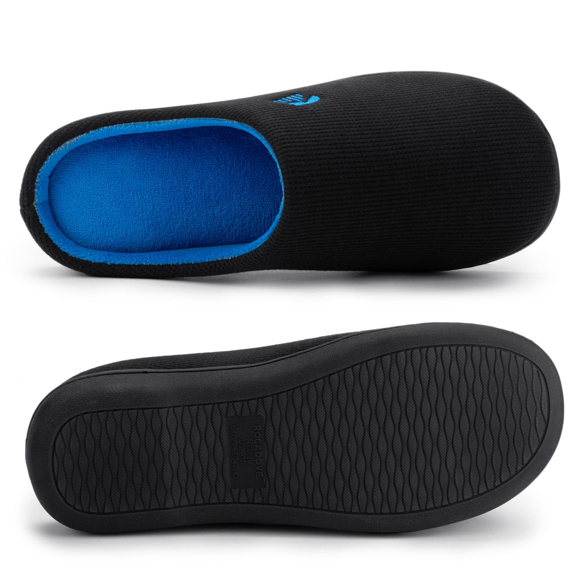 RockDove Men's Original Two-Tone Memory Foam Slipper