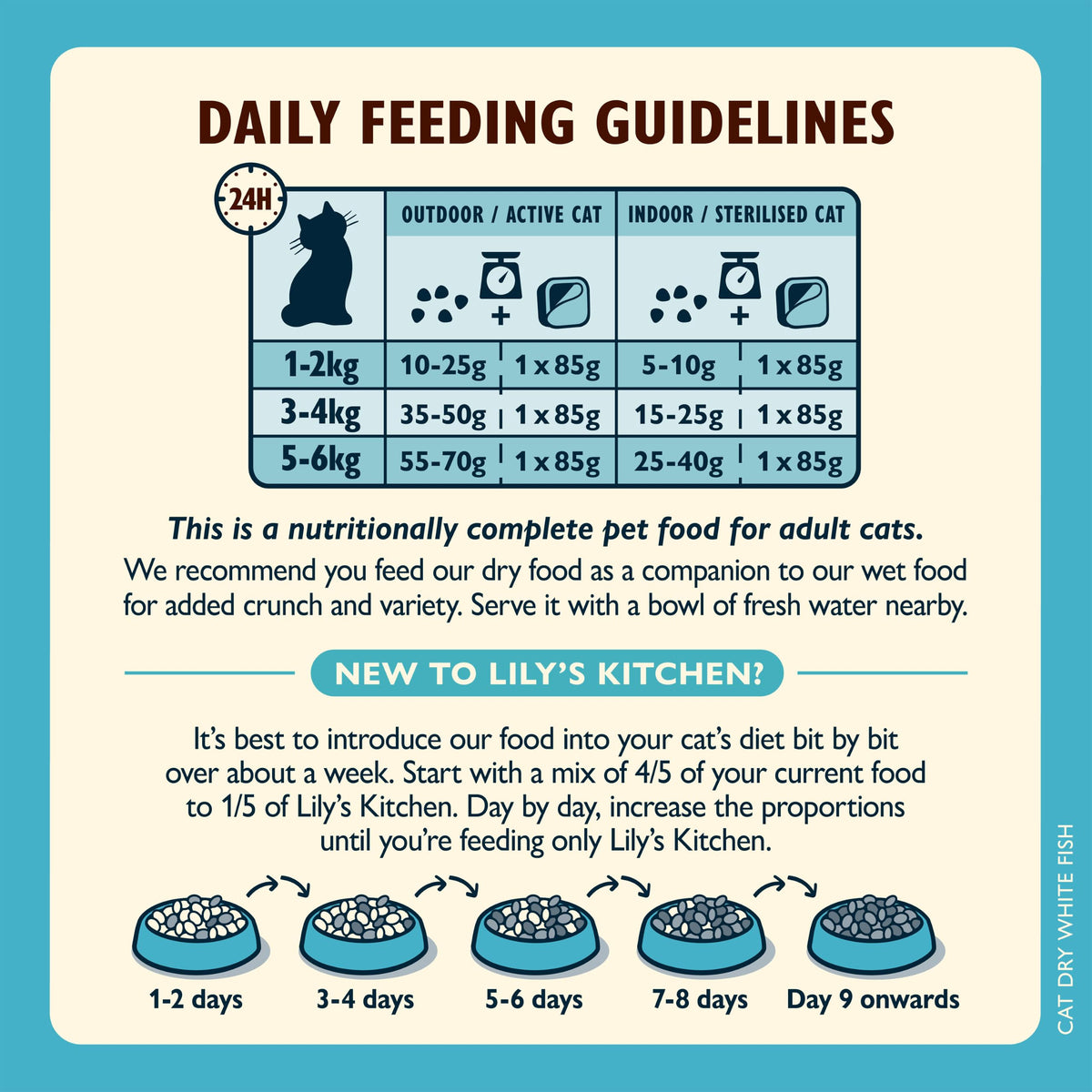 Lily’s Kitchen Chicken with Veggies, Complete, Adult Cat Dry Food (2kg), With Natural Ingredients, Grain-Free Recipe, Balanced Nutrition, Proper Kibble, Dry Cat Food Chicken