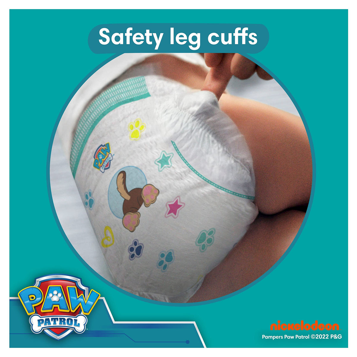 Pampers Baby-Dry Nappies, Size 6 Giant, 164 Count