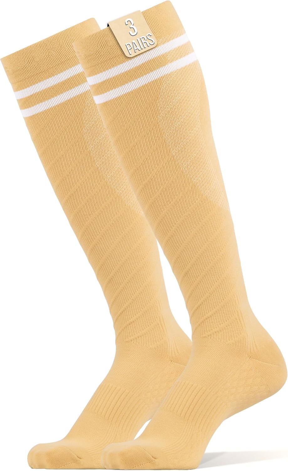360 RELIEF Compression Socks for Women & Men - 15-20 mmHg Travel Flight Socks – Graduated Support - Ideal for Running, Cycling & during Maternity - with Laundry Bag
