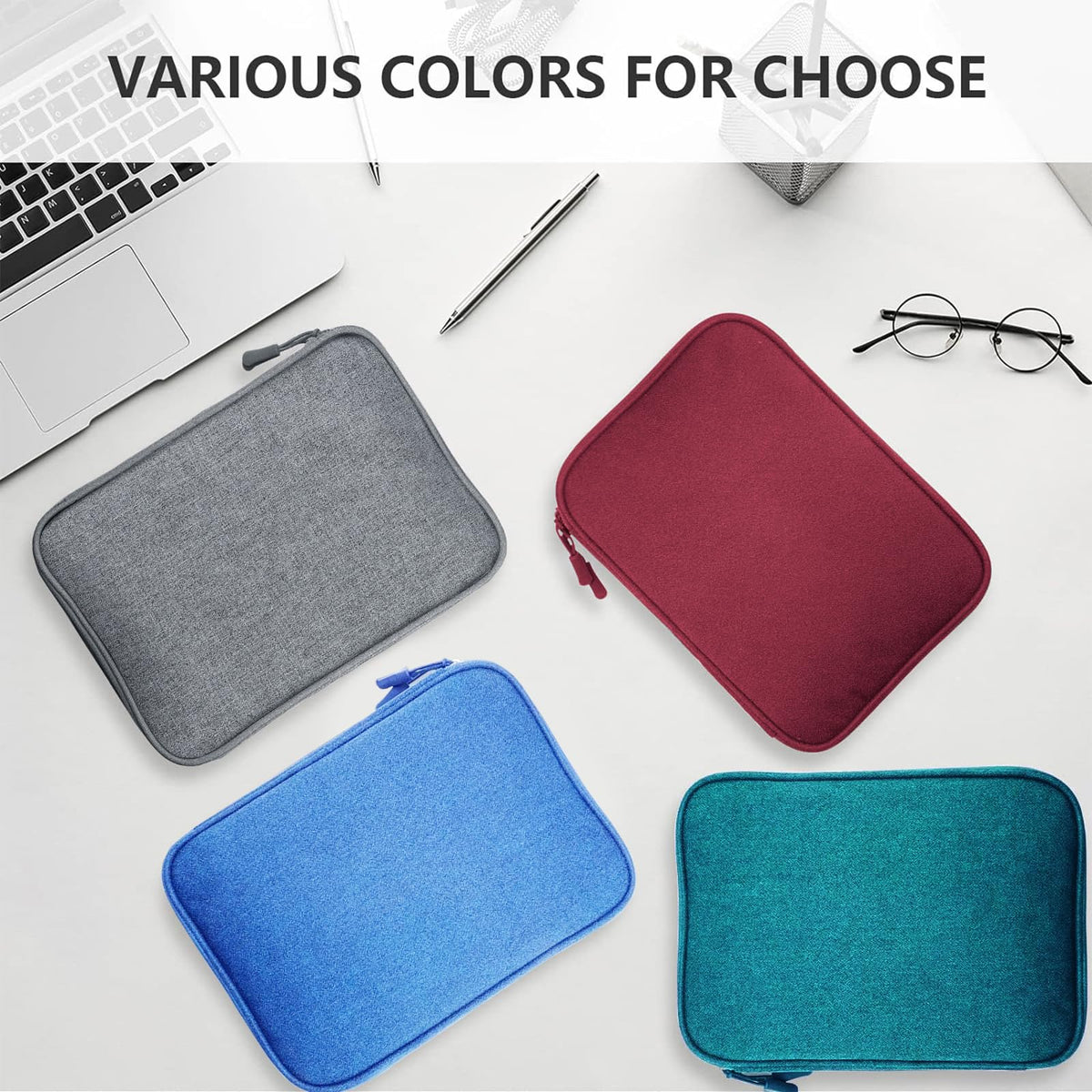 Teskyer Travel Cable Organiser Bag, Travel Essential, Dark Green