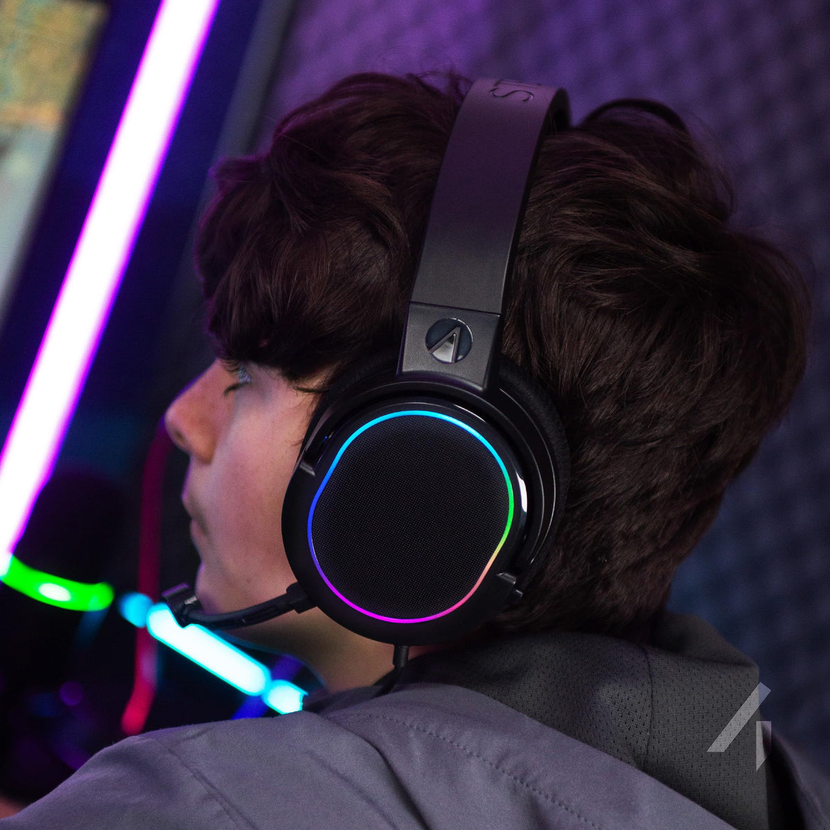 STEALTH PANTHER Sky - Over Ear Gaming Headset PS4/PS5, XBOX, Switch, PC with Flexible Mic, 3.5mm Jack, 1.5m Cable, Lightweight, Comfortable and Durable