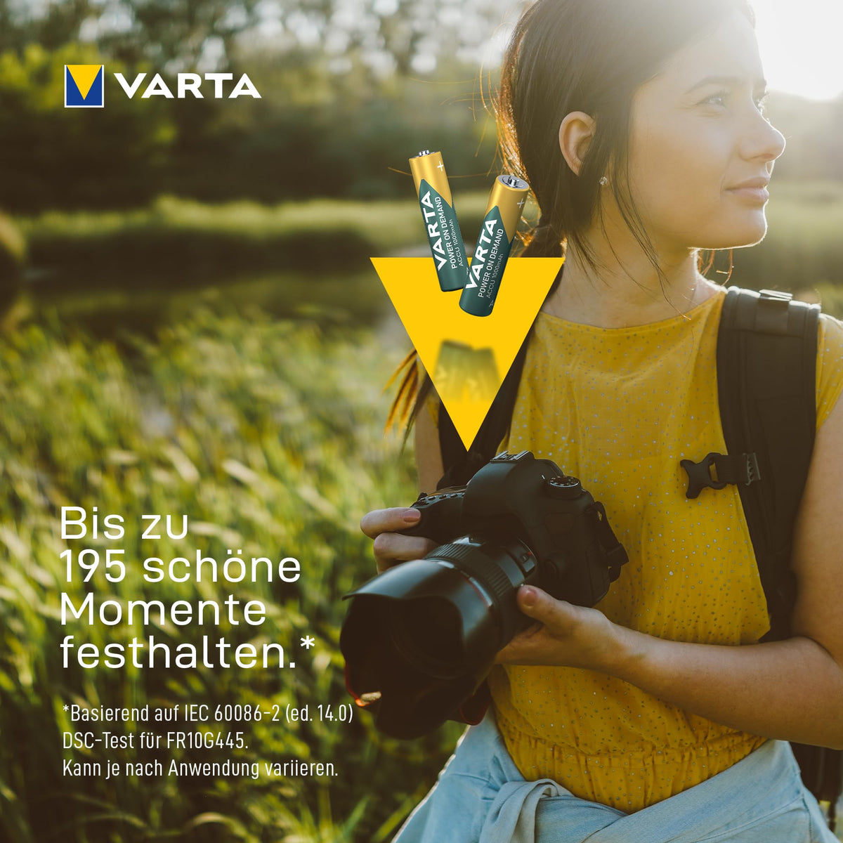 VARTA Batteries AA, Pack of 40, Power on Demand, Alkaline, 1.5 V