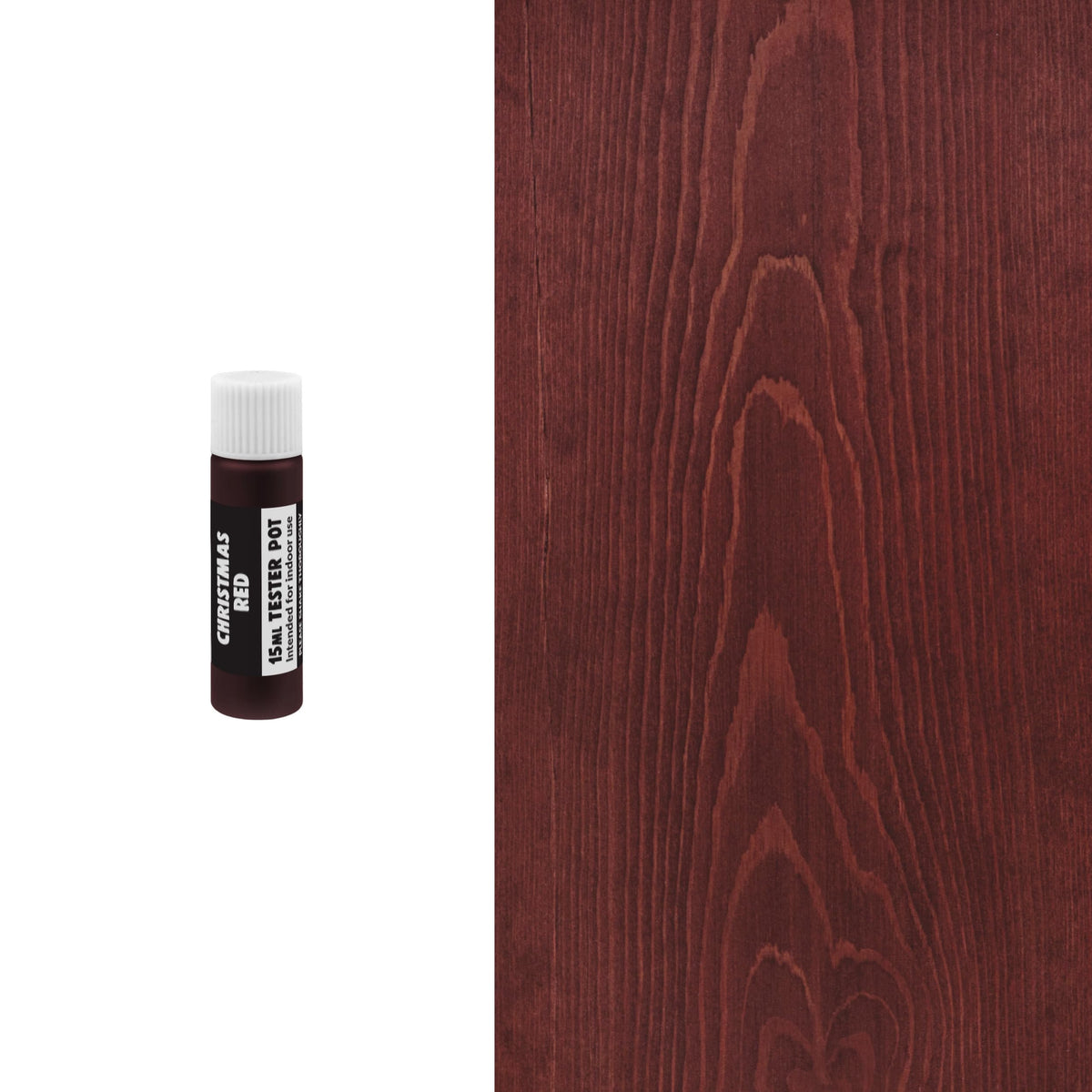 Littlefair's Wood Stain Water-Based - (Very Red Mahogany) – Non-Toxic, Eco-Friendly & Quick Drying - Easy-to-Apply, Concentrated Formula for All Wood Types – 15ml Tester Pot
