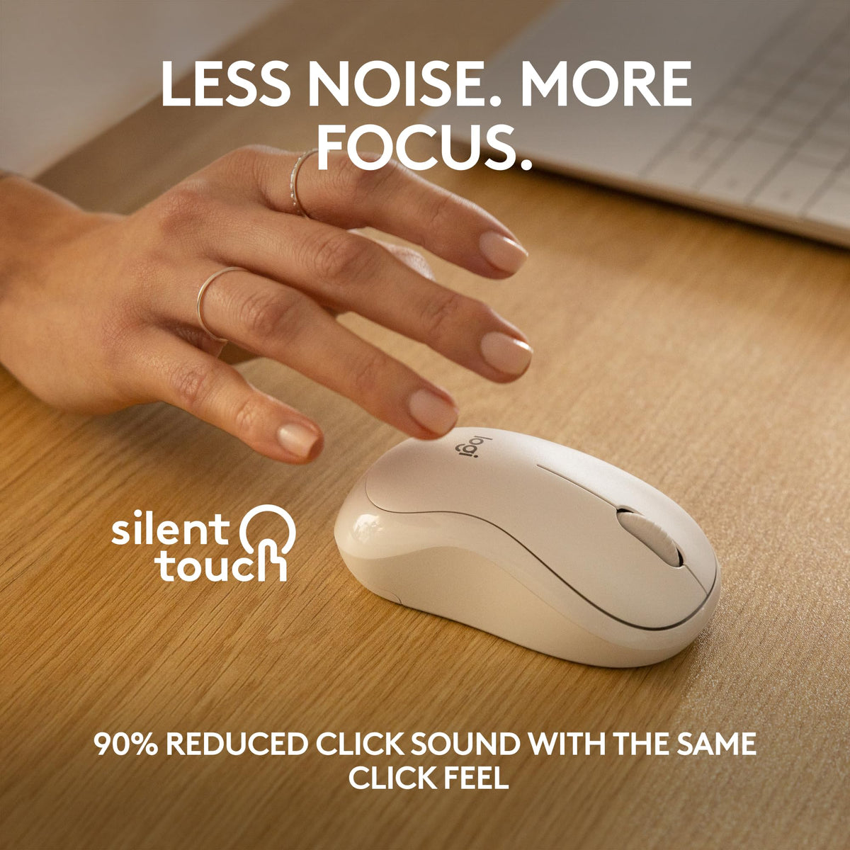 Logitech M240 Silent Bluetooth Mouse, Wireless, Compact