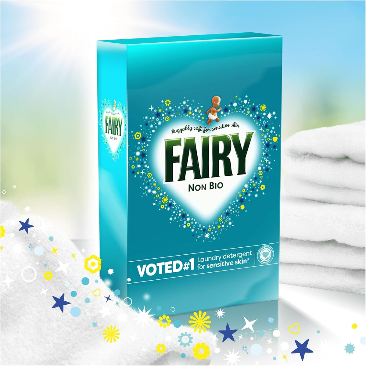 Fairy Non Bio Washing Powder 4KG, 80 Washes