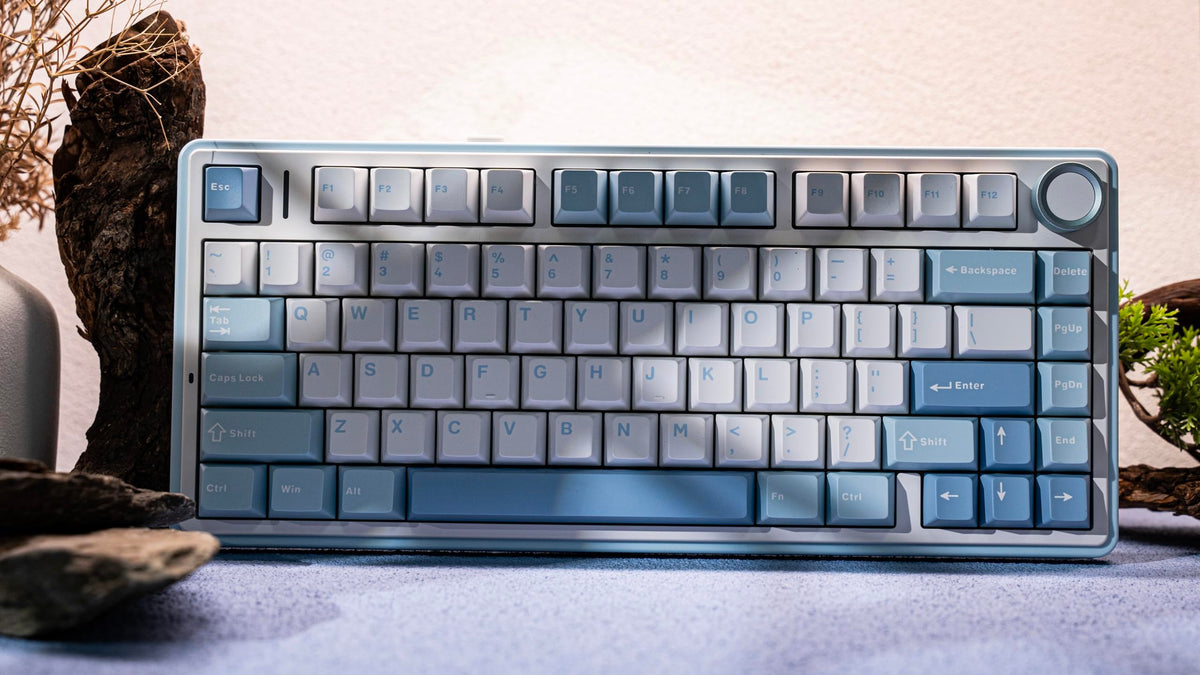 EPOMAKER AULA F75 Wireless Mechanical Gaming Keyboard, 75% Layout with Knob
