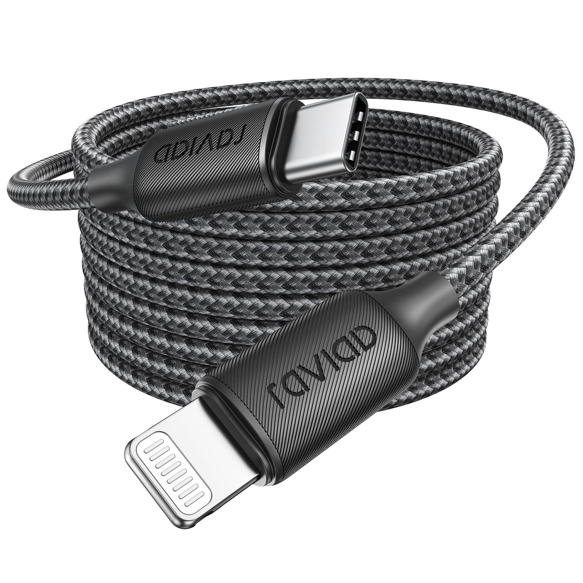 RAVIAD USB C to Lightning Cable 1M [MFi Certified]iPhone Fast Charger Cable