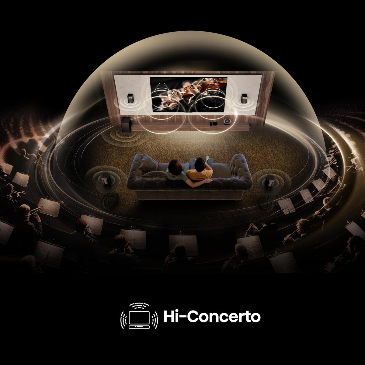 Hisense HS2000 2.1 CH All-In-One Soundbar for TV