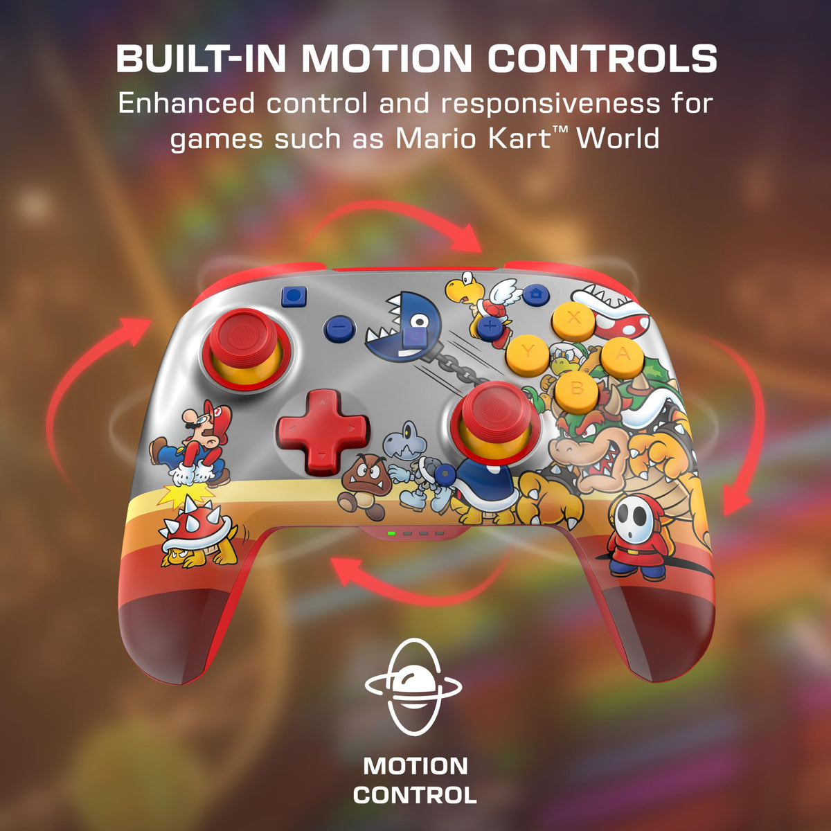 Turtle Beach Rematch Wireless Controller: Mario & Luigi, Nintendo Switch 2