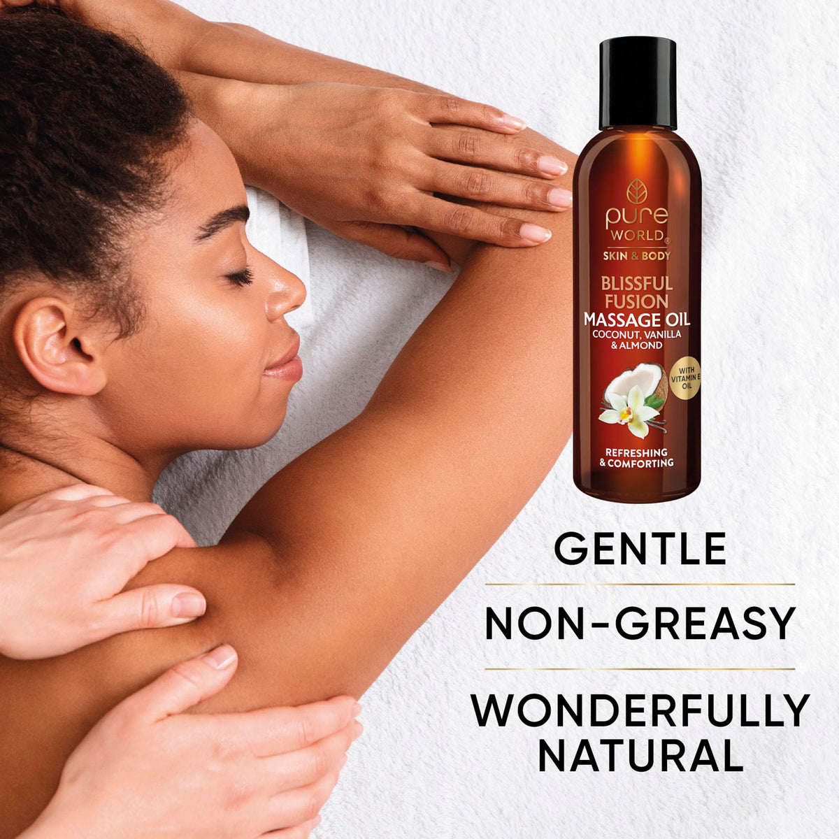 Pure World Natural Castor Oil 250ML Cold & Freshly Pressed 100% Pure and Undiluted Hexane Free Nourish Your Skin and Hair Eyebrows, Nails, Beard, Hair, Eyelash Growth Food Grade