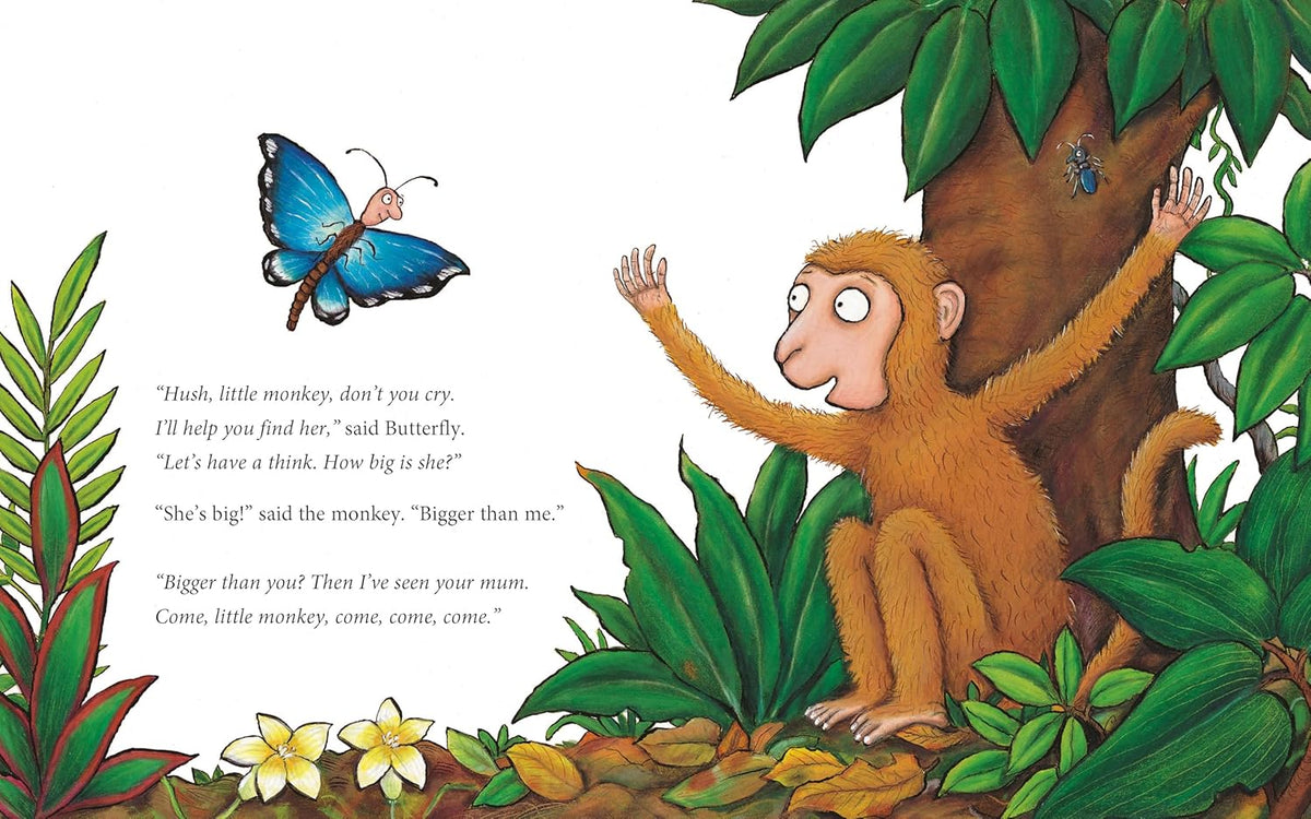 Monkey Puzzle: A funny rhyming story about jungle animals from the creators of The Gruffalo