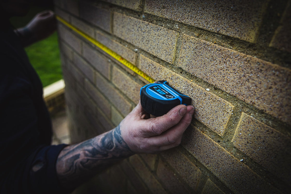 OX Pro Dual Auto Lock Tape Measure Twinpack - 8m, Magnetic End Hook