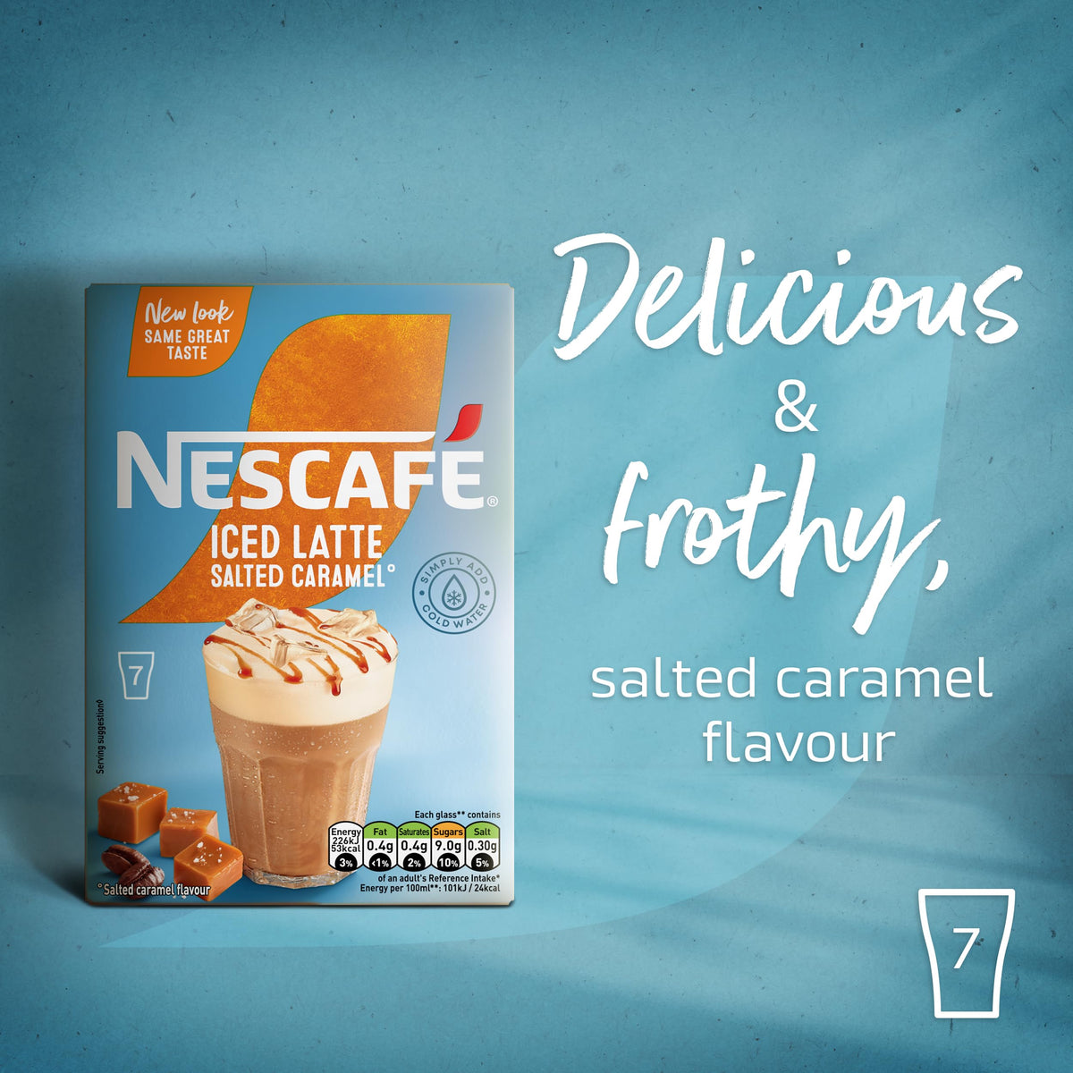 NESCAFÉ Latte Instant Coffee Sachets - 72 x 18g