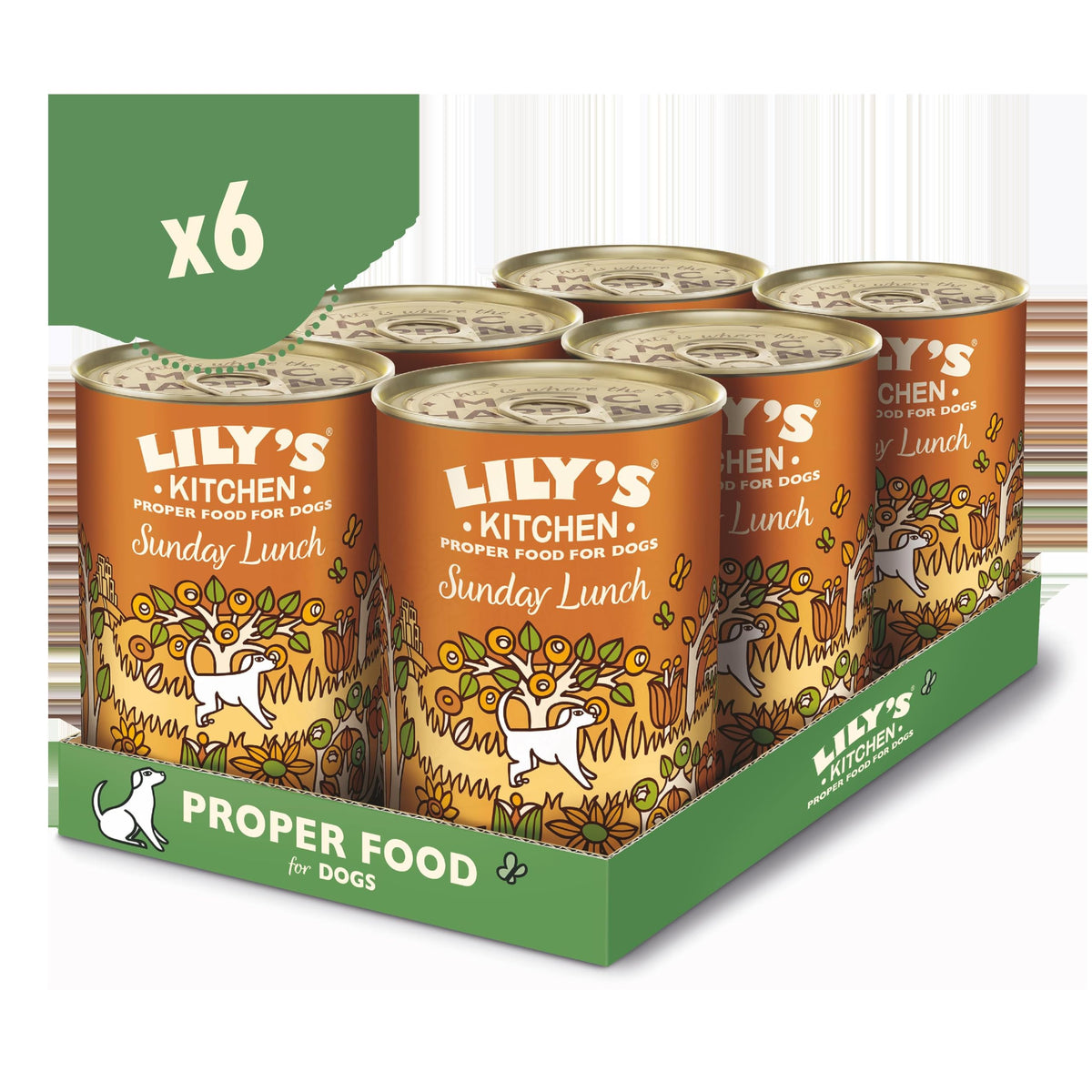 Lily's Kitchen Cottage Pie - Complete Adult Dog Wet Food (6 x 400g)