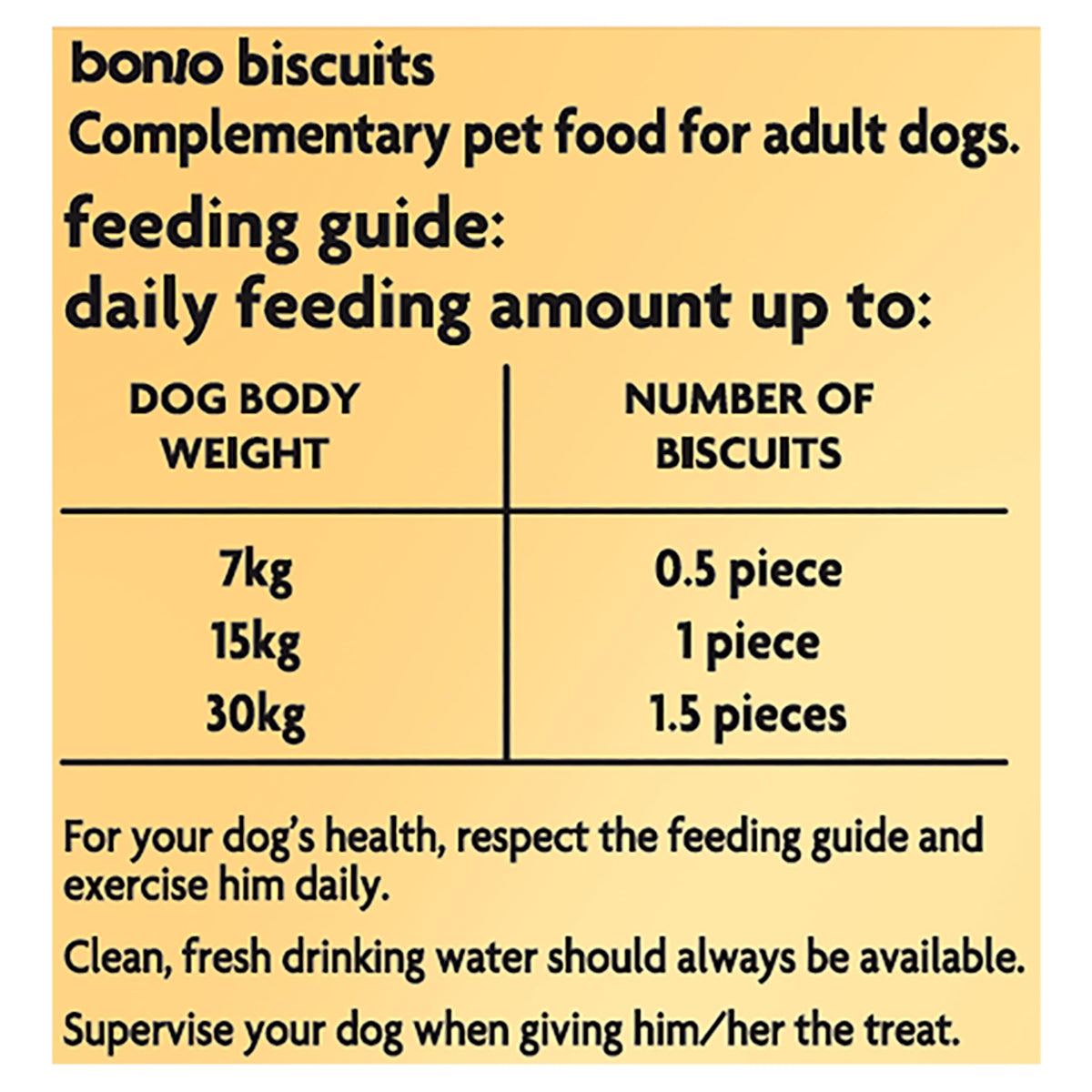 BONIO Original Dog Biscuits 650g