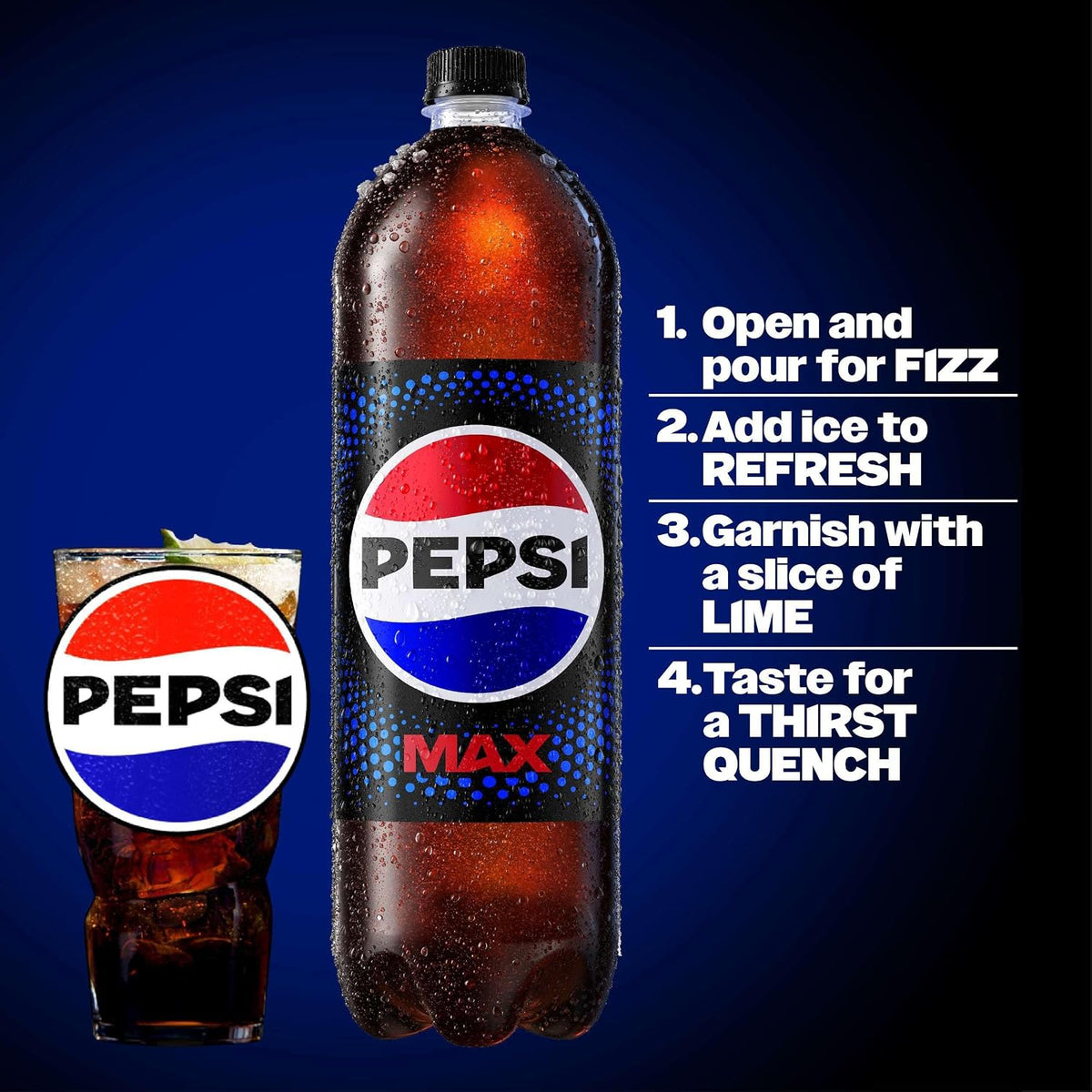 Pepsi Max Cola | 2L Bottle