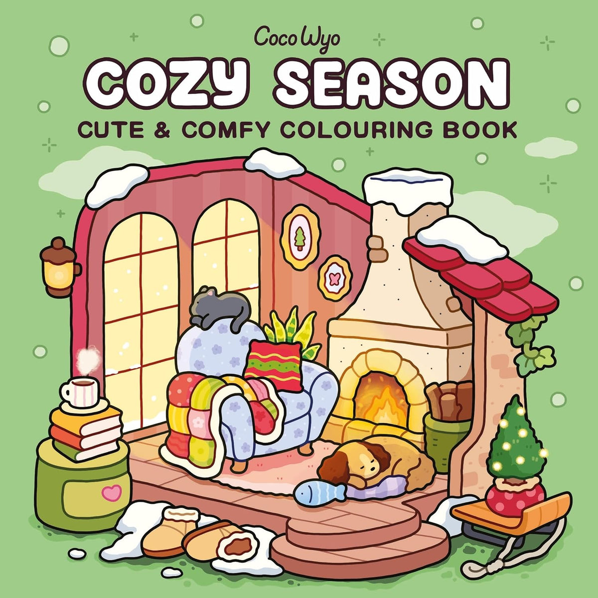 Cozy Season: A cute and comfy colouring book, perfect for relaxing and unwinding (Coco Wyo)