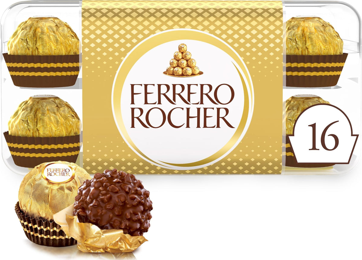 Ferrero Rocher Christmas Chocolate Box, 24 Chocolates, 300g