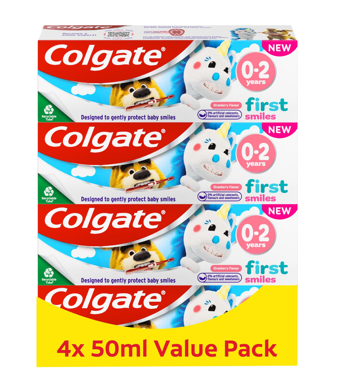 Colgate Total Kids Toothpaste 7-12 Years, 50ml, (Pack of 4)