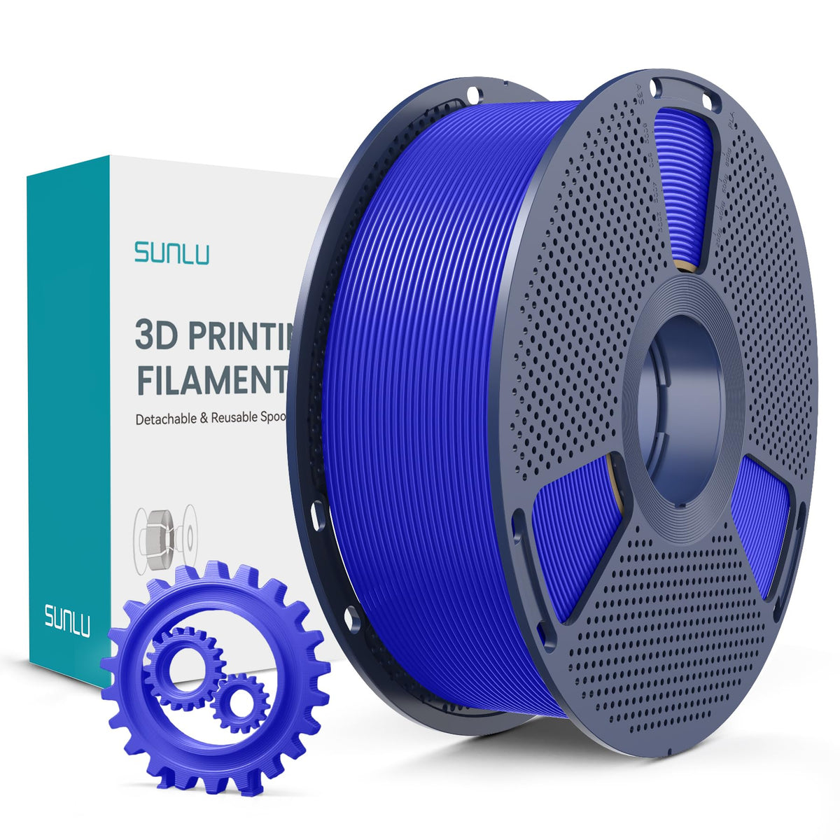 SUNLU Premium PLA+ Filament 1.75mm, Enhanced Durability and High Strength