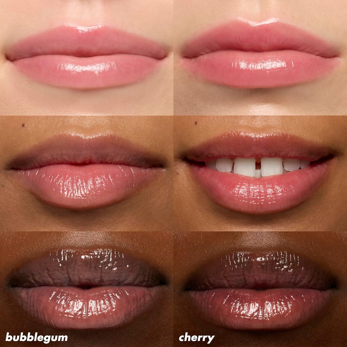 e.l.f. Squeeze Me Lip Balm Duo, Moisturizing Lip Balm for a Sheer Tint of Colour, Infused with Hyaluronic Acid, Vegan & Cruelty-Free, CHERRY/BUBBLEGUM