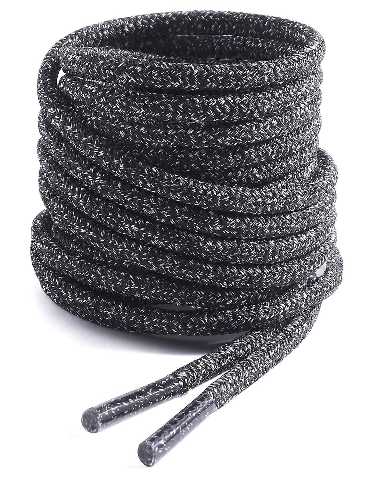 VSUDO Round Boots Laces, 4mm Diameter Work & Hiking Shoe Laces for Boots