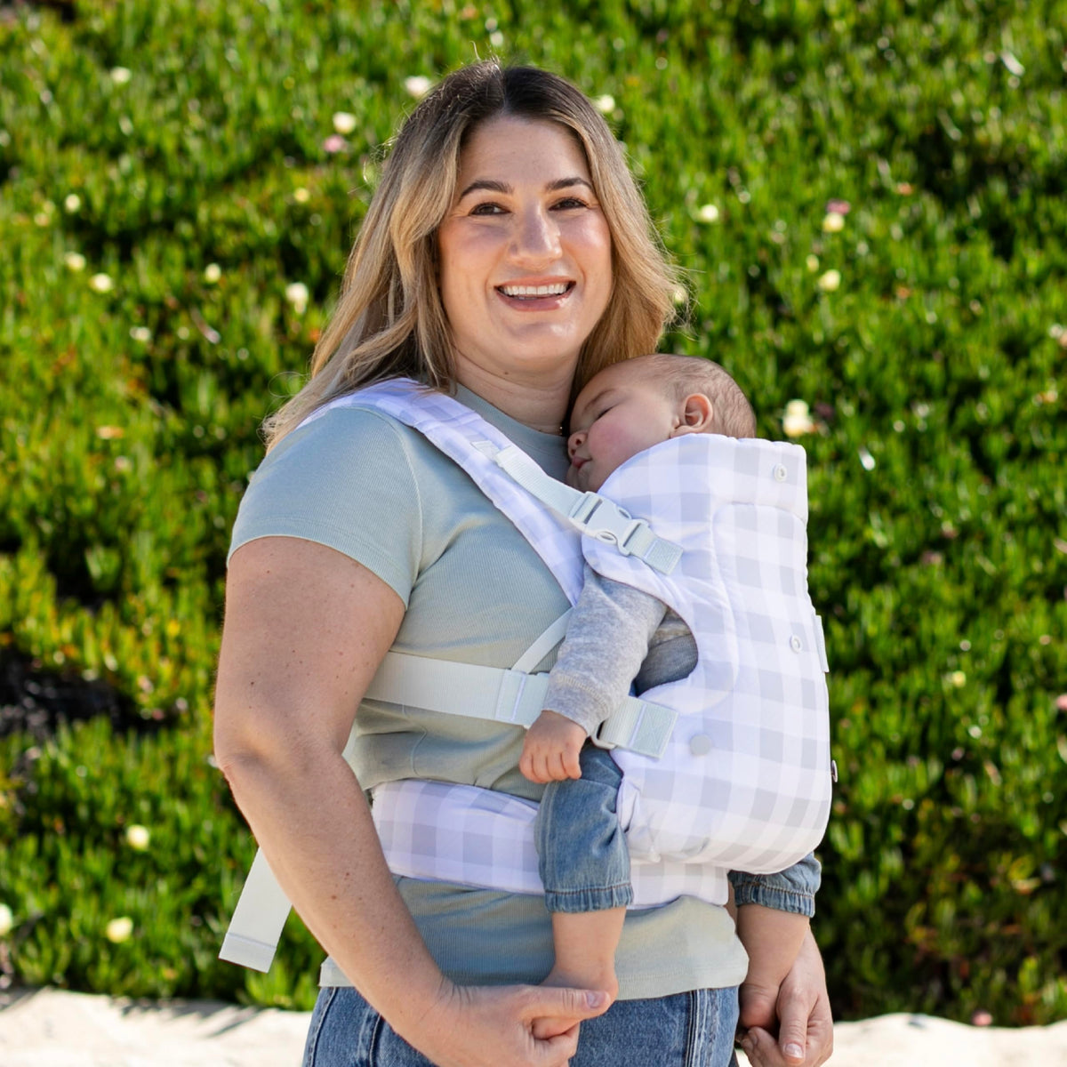 Infantino Flip Advanced 4-in-1 Baby Carrier - Ergonomic, Convertible, Face-in and Face-Out Front and Back Baby Carrier for Newborn to Toddler 3,6-14,5kg, Grey