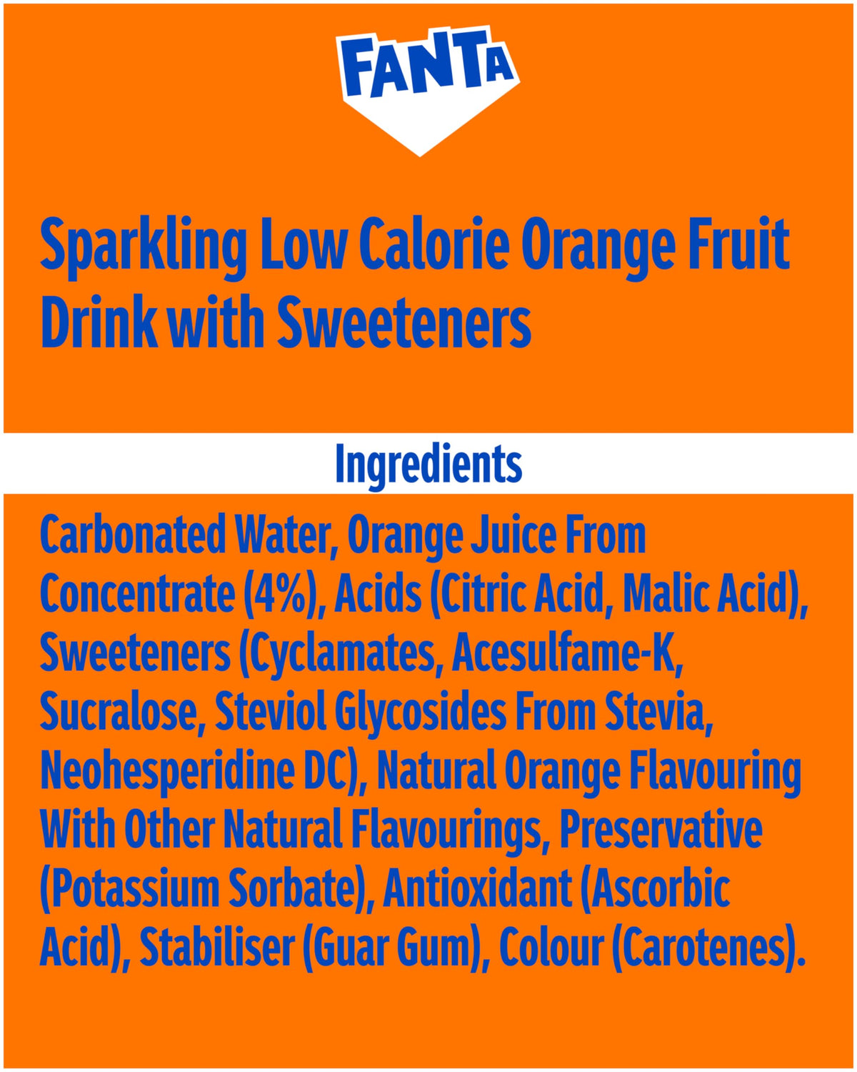 Fanta Fruit Twist Soft Drink Cans, 8 x 330 mL