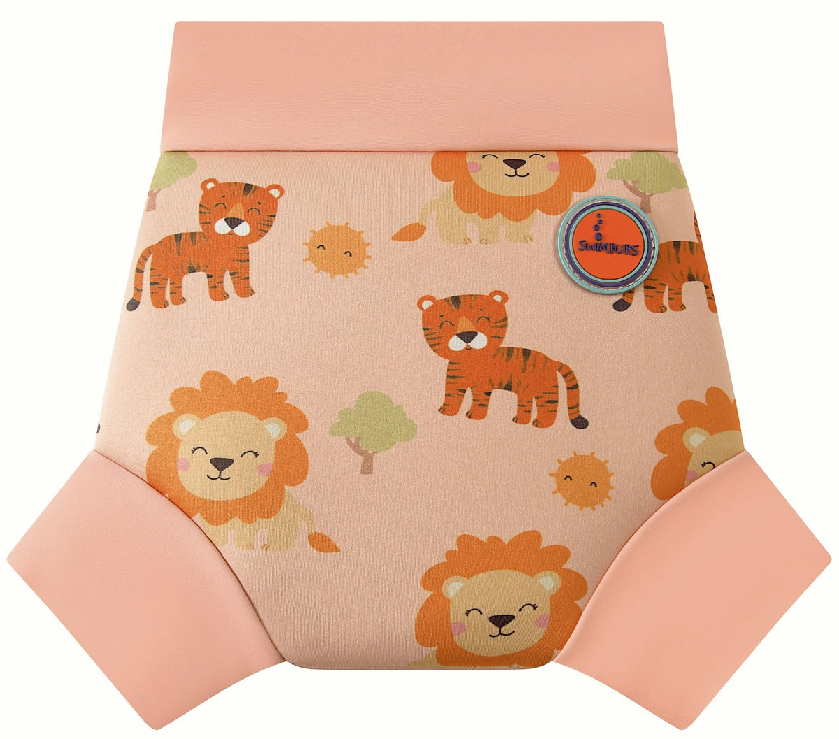 Swimbubs Reusable Swim Nappy – Baby Swimwear for Boys and Girls, Ideal for Swimming Lessons (12-24 Months, Blue Whale)