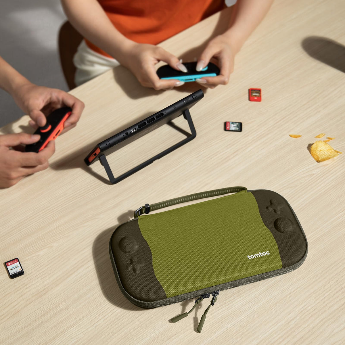 tomtoc Slim Carring Case for Nintendo Switch 2, Military Grade Protection