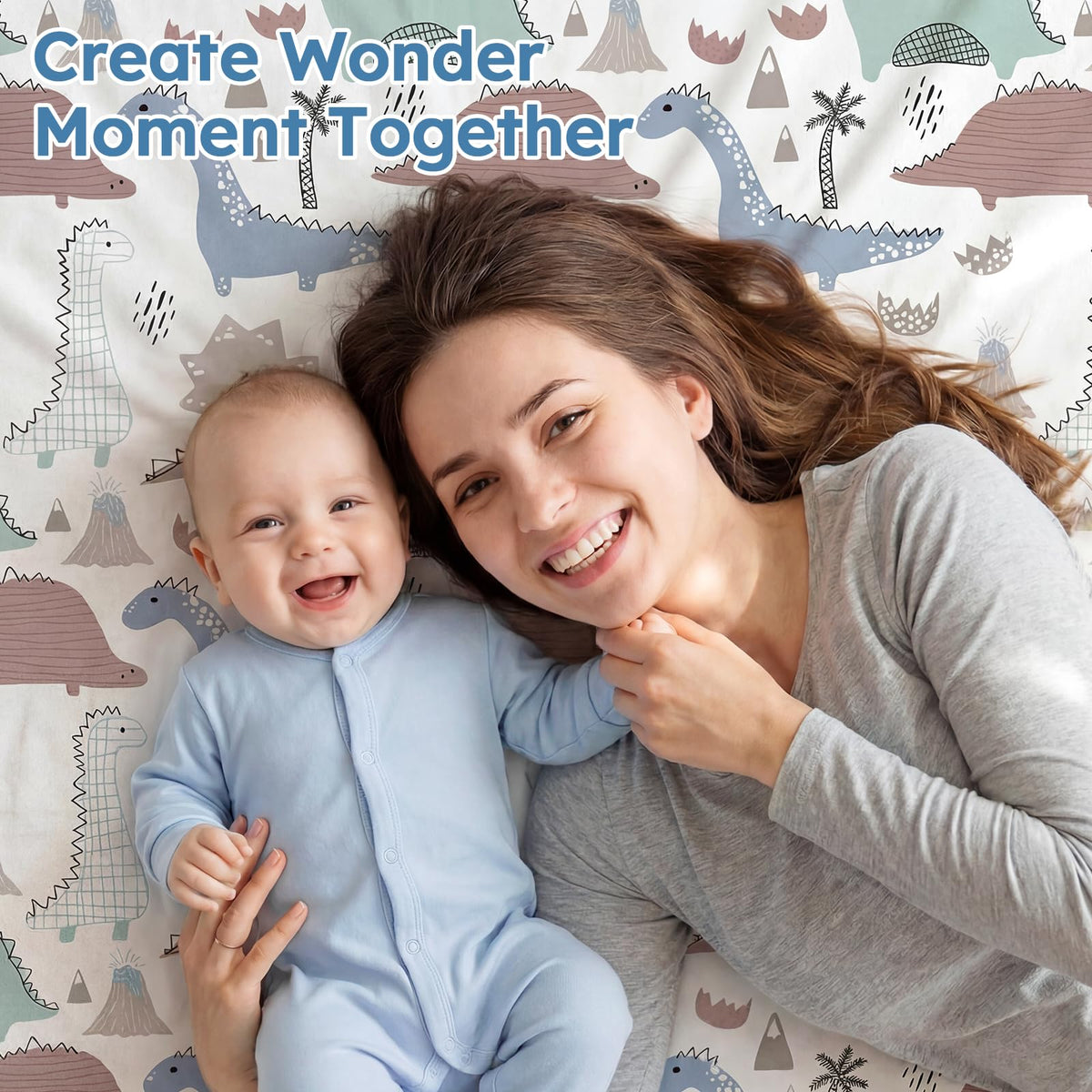 Yoofoss Moses Basket Sheets 41 x 84 cm, Fitted Soft & Breathable Microfiber Pram Sheet for Newborn Baby Boy and Girl, Crib Bassinet Mattress Protector Snuzpod Bedside 2 Pack