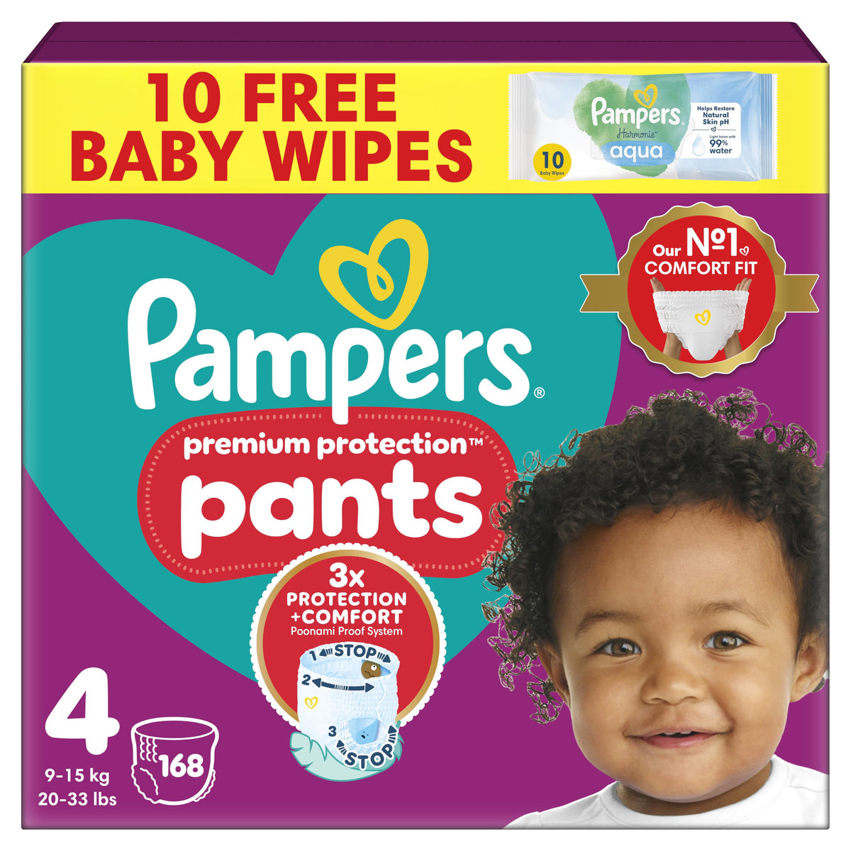 Pampers Premium Protection Nappy Pants Size 5