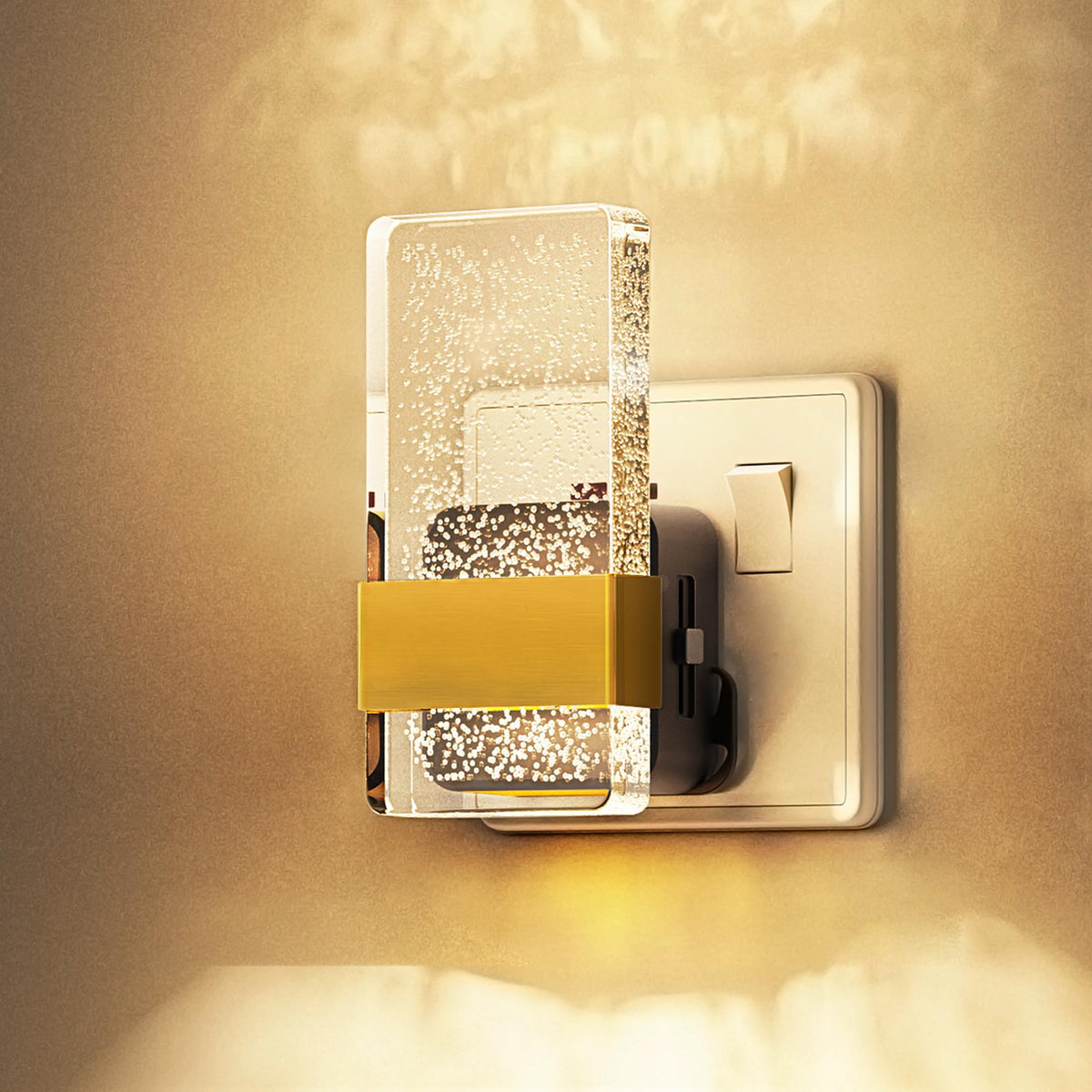LOHAS-LED Night Light Plug in Wall with Motion Sensor, Dimmable Night Light