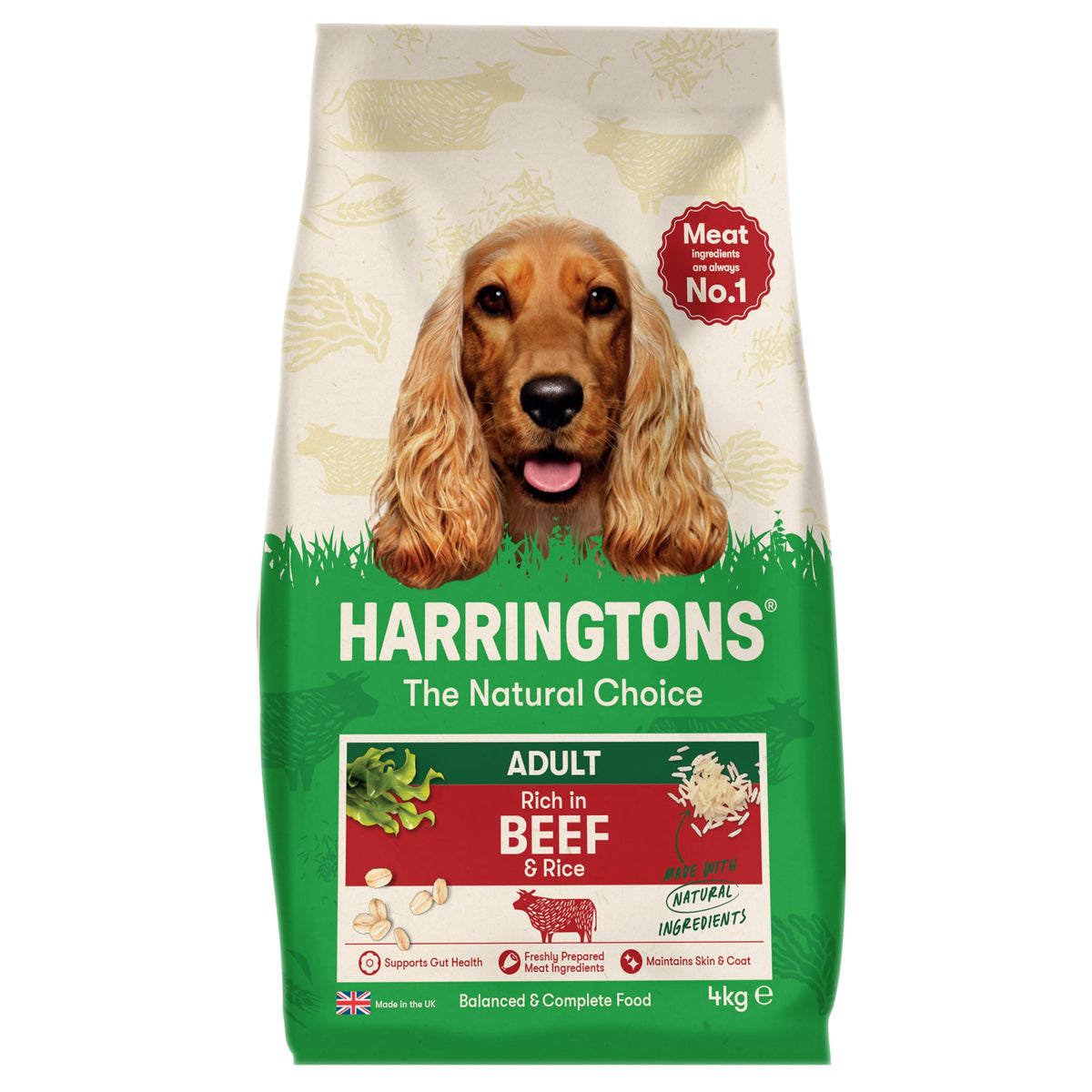 Harringtons Complete Dry Adult Dog Food Lamb & Rice 15kg