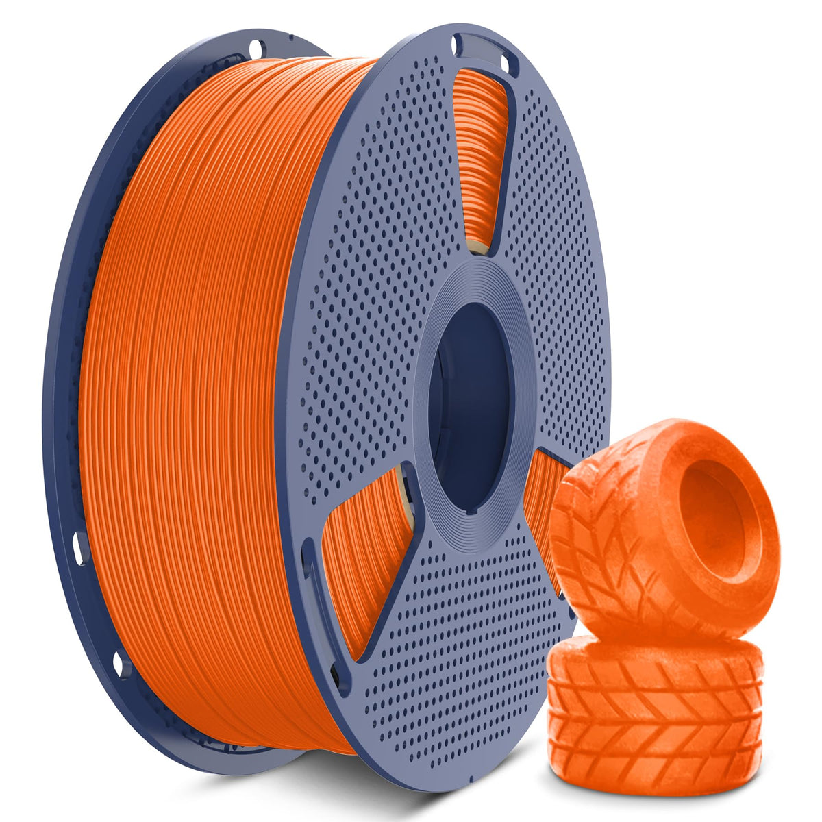 SUNLU TPU Filament TPU 95A 1.75mm Black, Flexible 3D Printer Filament