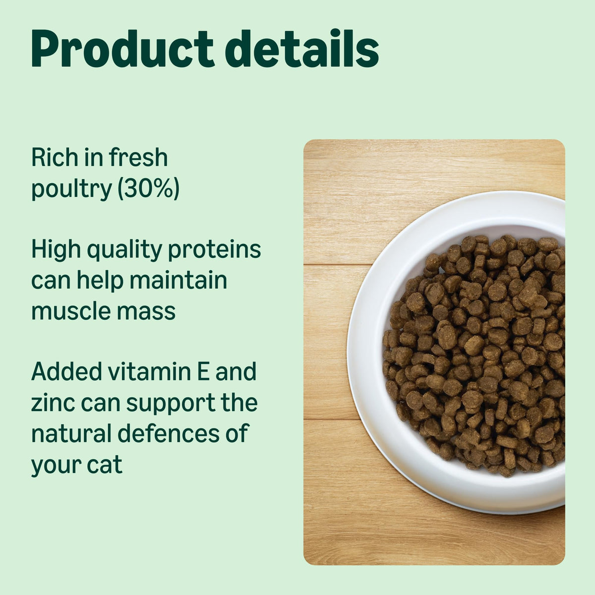 by Amazon Dry Cat Food for Adult Cats, Grainfree Recipe with Fresh Salmon, 1 Pack of 3kg (Previously a Lifelong brand, same product)