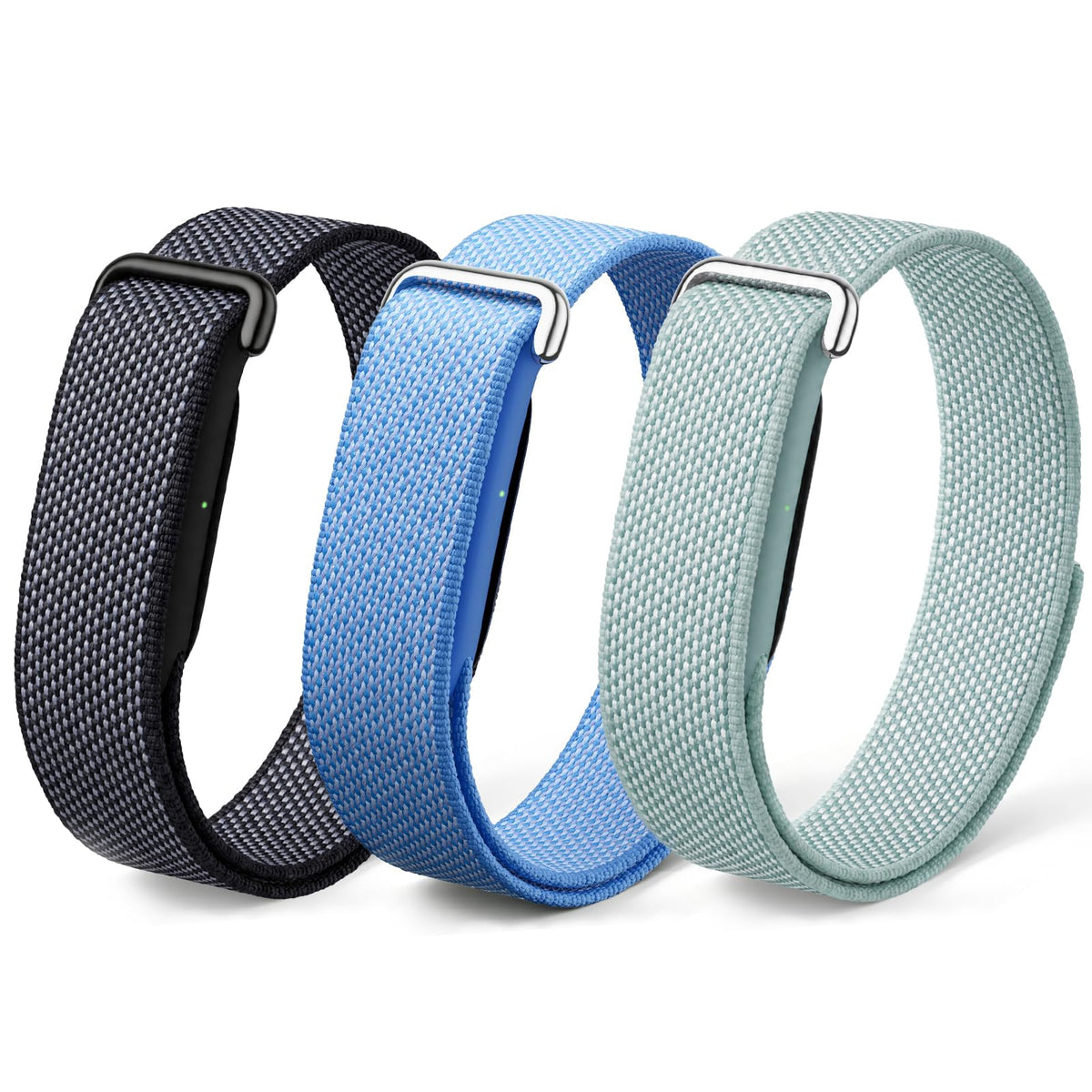 Compatible with Google Fitbit Air Strap Nylon Loop Sport Replacement Band
