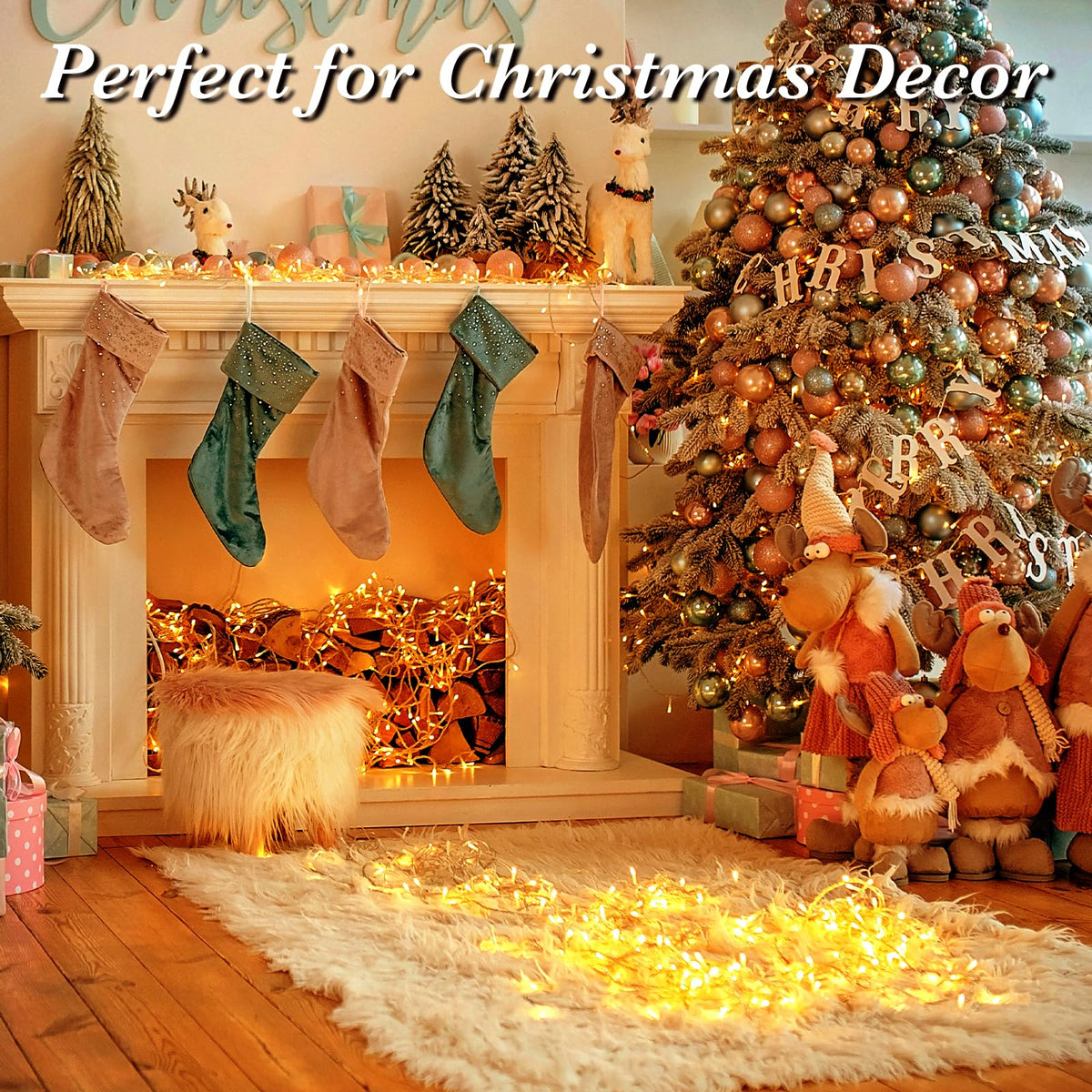 cshare Battery Fairy Lights, 2M 20 LED Fairy Lights Battery Operated with Timer, IP65 Waterproof String Lights for Jar Garden Camping Christmas Indoor Outdoor Decorations, Warm White
