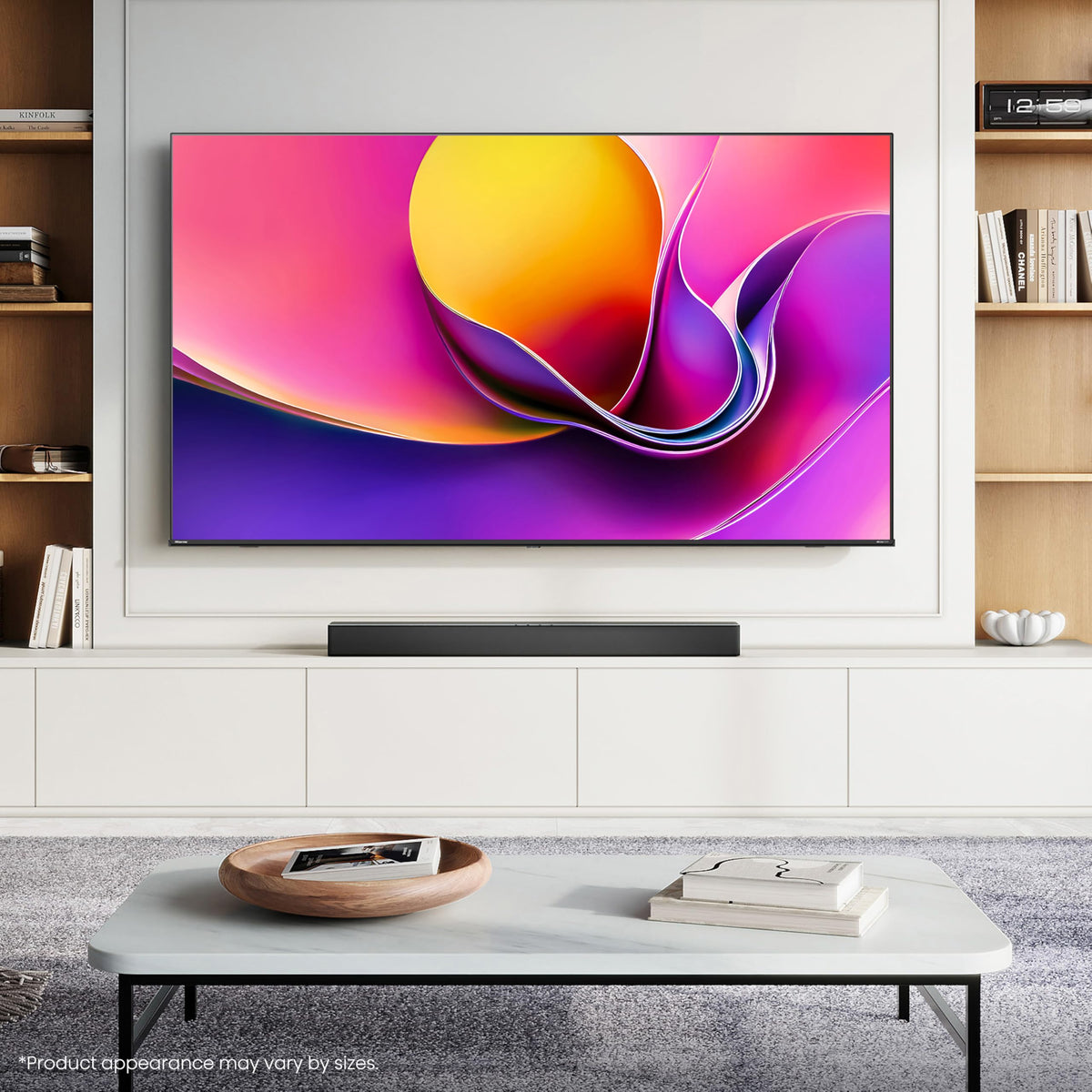 Hisense 50 Inch 50E6QTUK 4K Ultra HD Smart AI TV