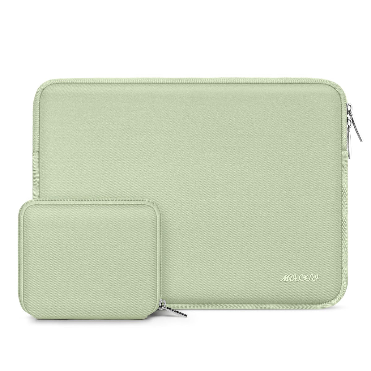 MOSISO 13 inch Laptop Case Neoprene Sleeve with Small Bag,Dusty Rose