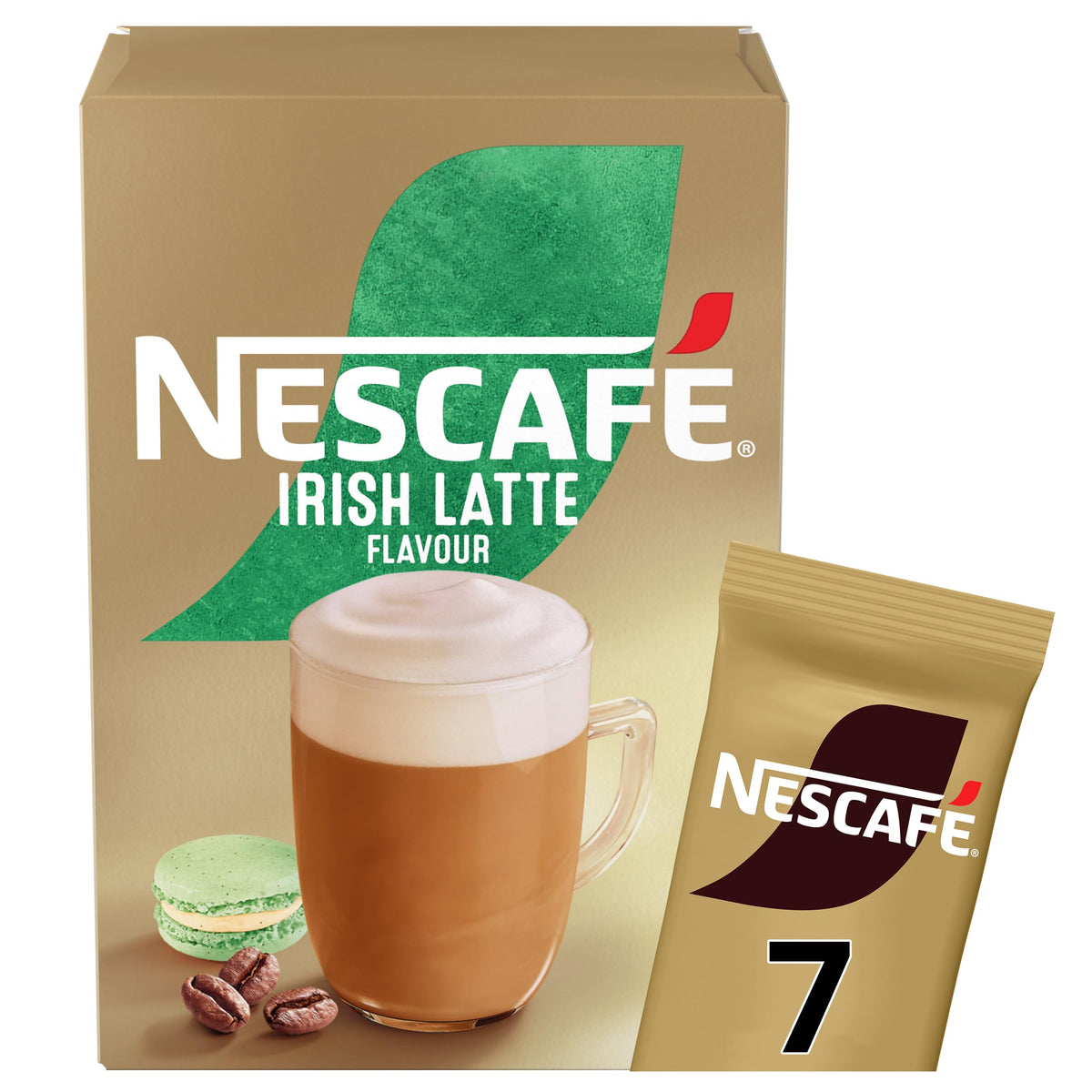 NESCAFÉ Latte Instant Coffee Sachets - 72 x 18g