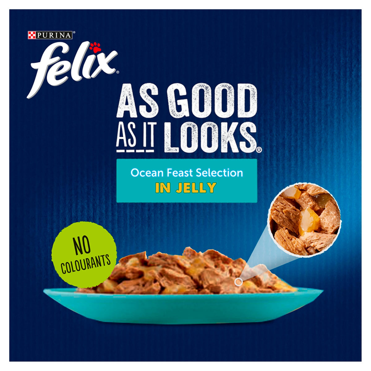 FELIX Doubly Delicious Countryside Selection in Jelly Wet Cat Food 40x85g